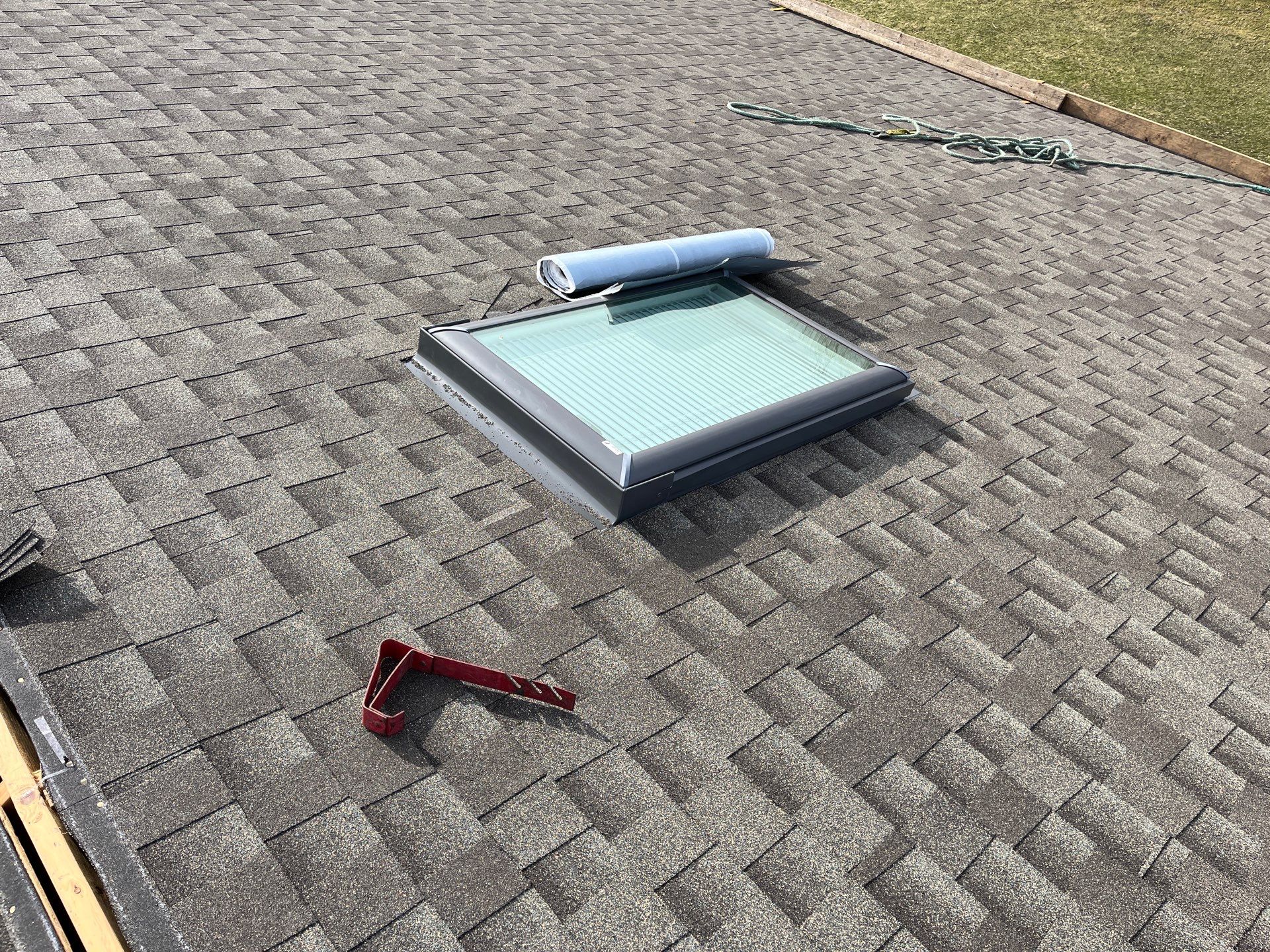 Asphalt Roof Replacement by Custom Installations