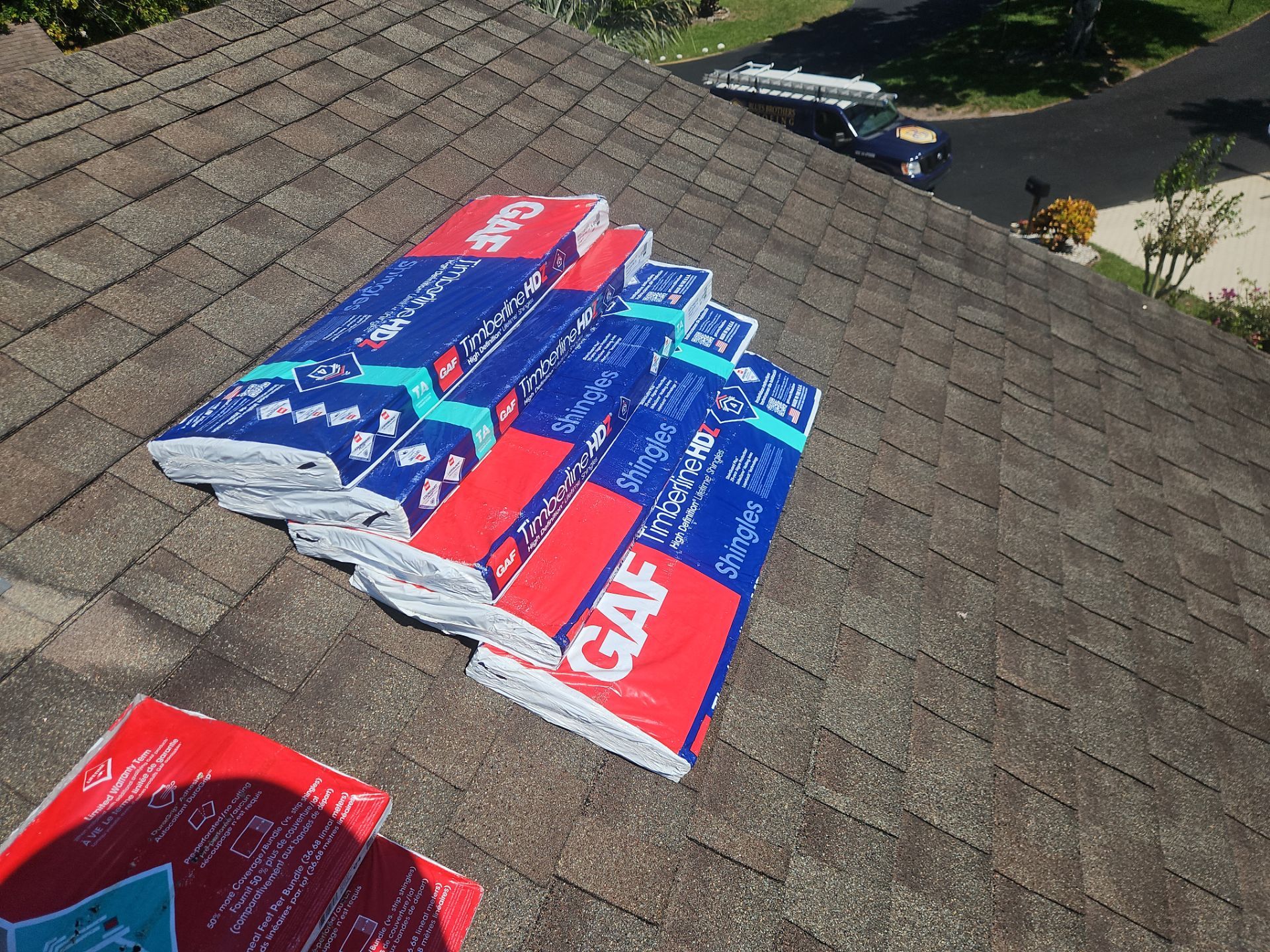 Residential Roofing Installation using GAF by BLUES BROTHERS ROOFING