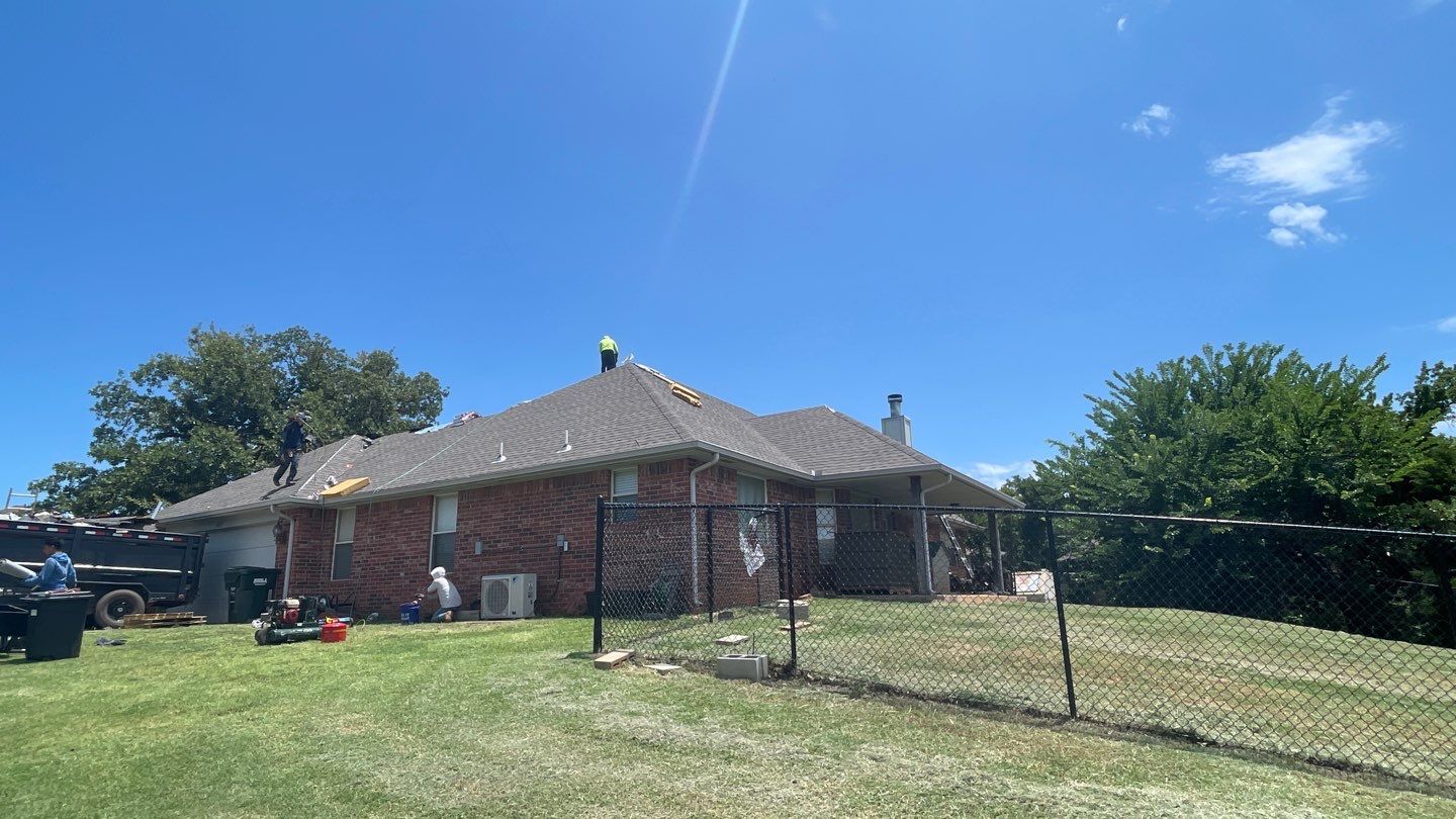 Residential Roofing Installation using GAF Natural Shadow  by A & H Roofing and Contracting