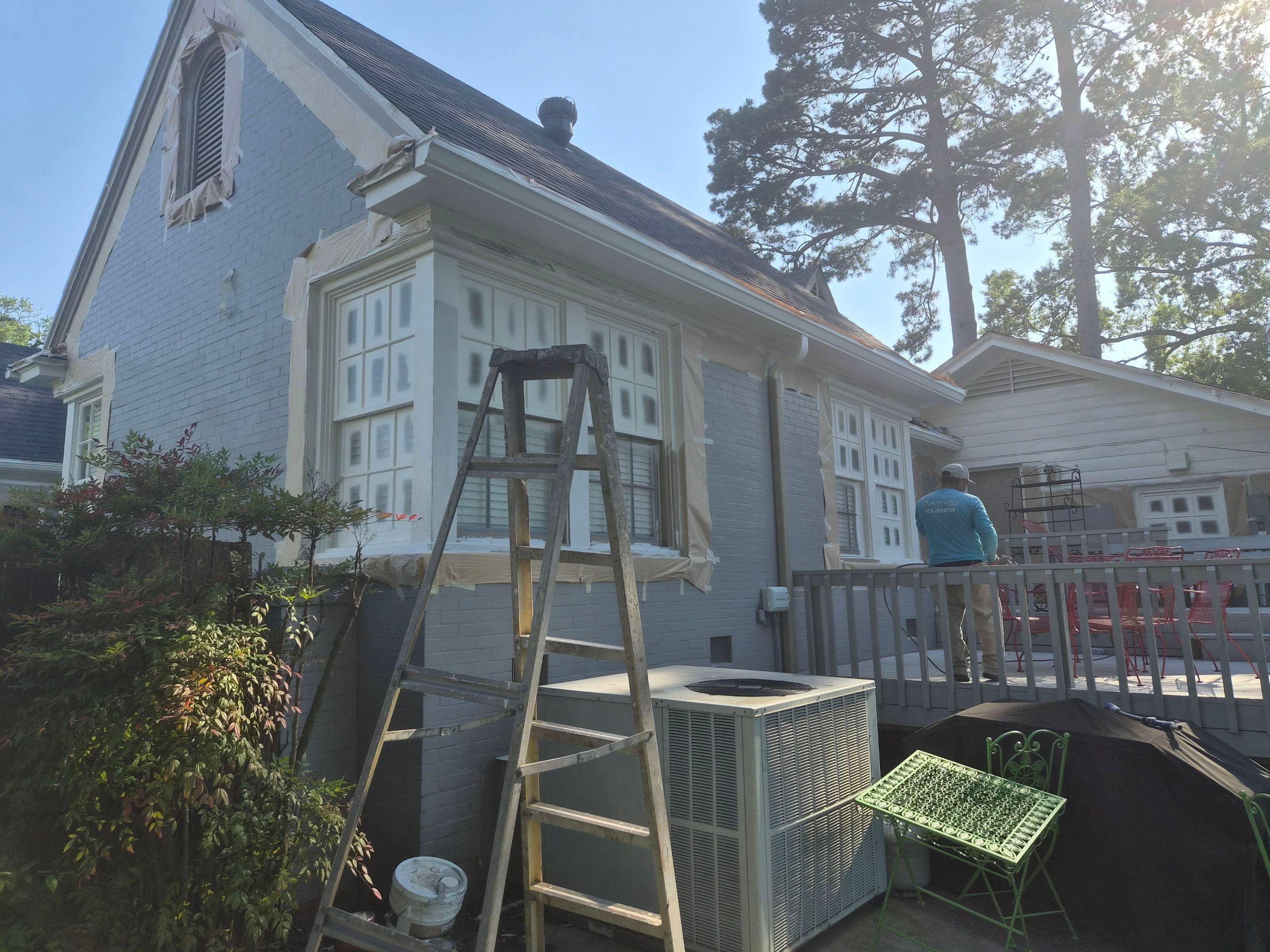 Exterior Painting & Wood Restoration in Tyler, TX  by Quality Coats Painting
