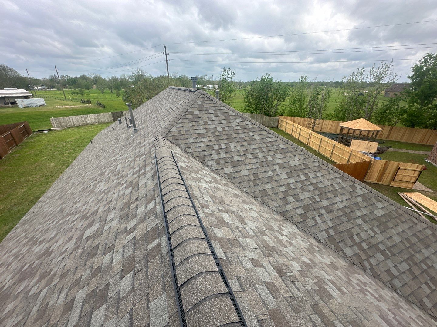 Hail Damage using Owen's Corning Duration (Lifetime) Shingles by Roof Repair Services LLC