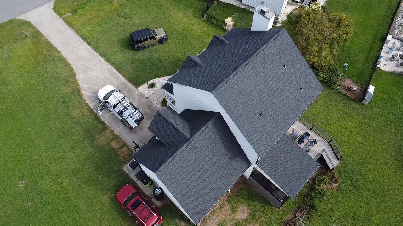 GAF HDZ Charcoal by Skybird Roofing