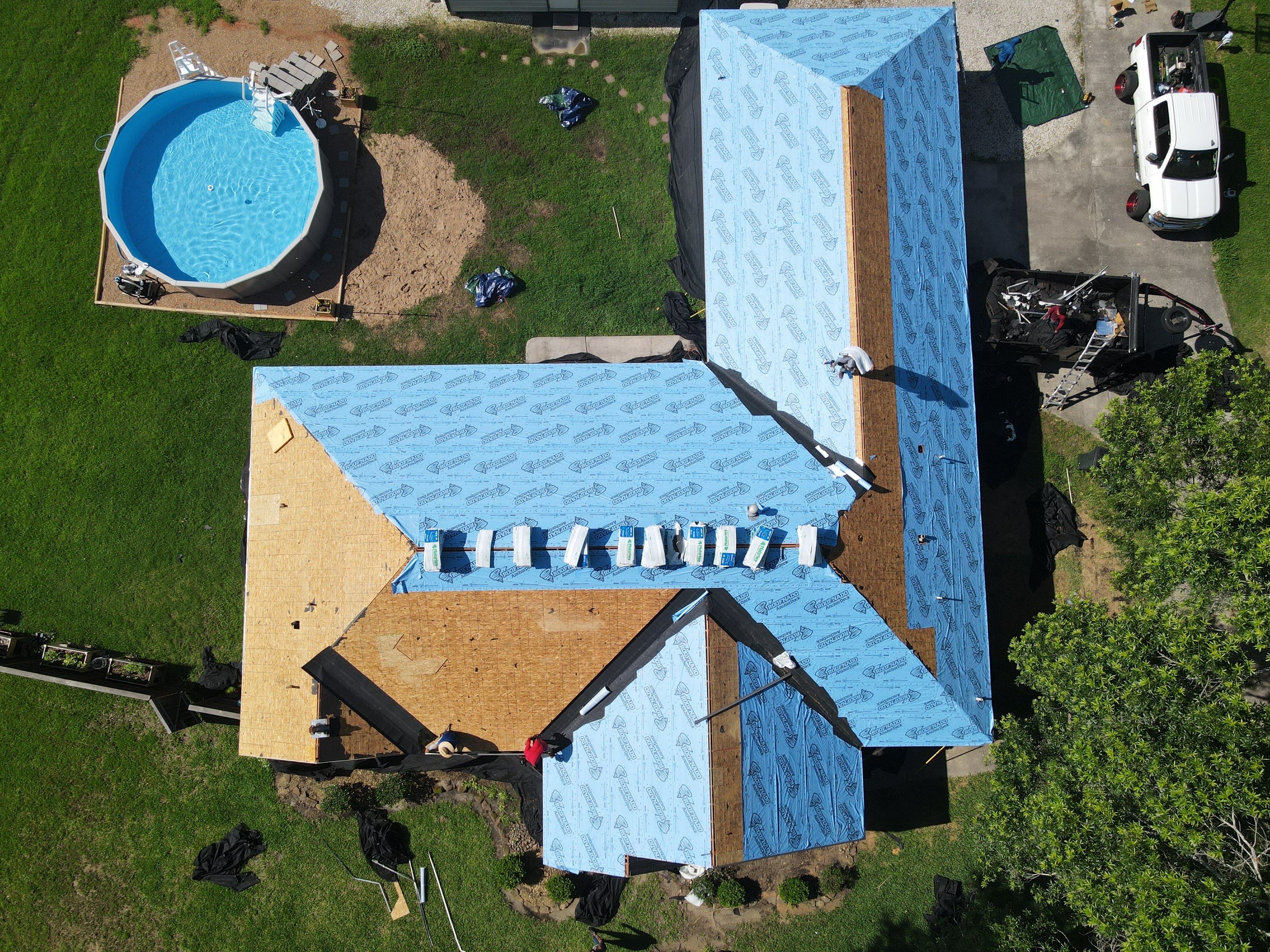Residential Roofing Installation using Malarkey Vista Impact Resistant by Roof Concepts Construction
