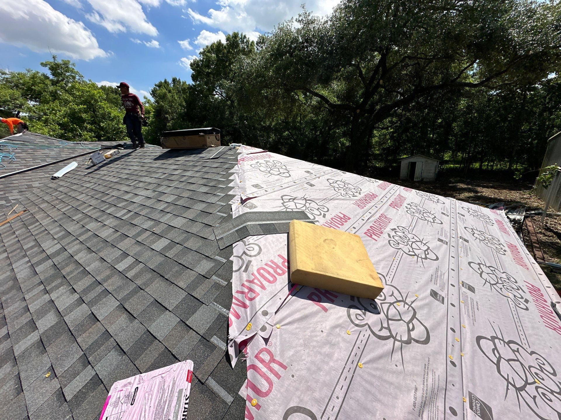 Project in Baytown by Motion Roofing
