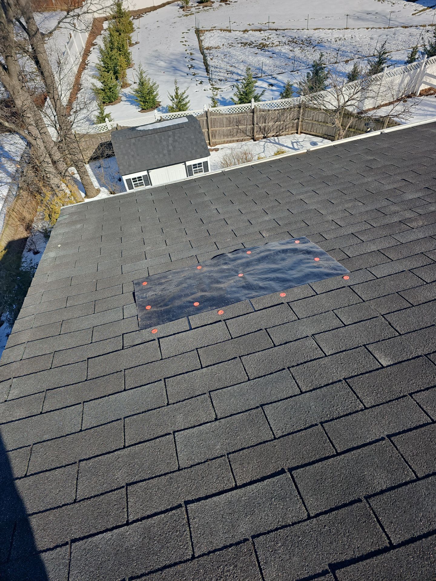 Roof Replacement - Charcoal Black by Winchester Roofing