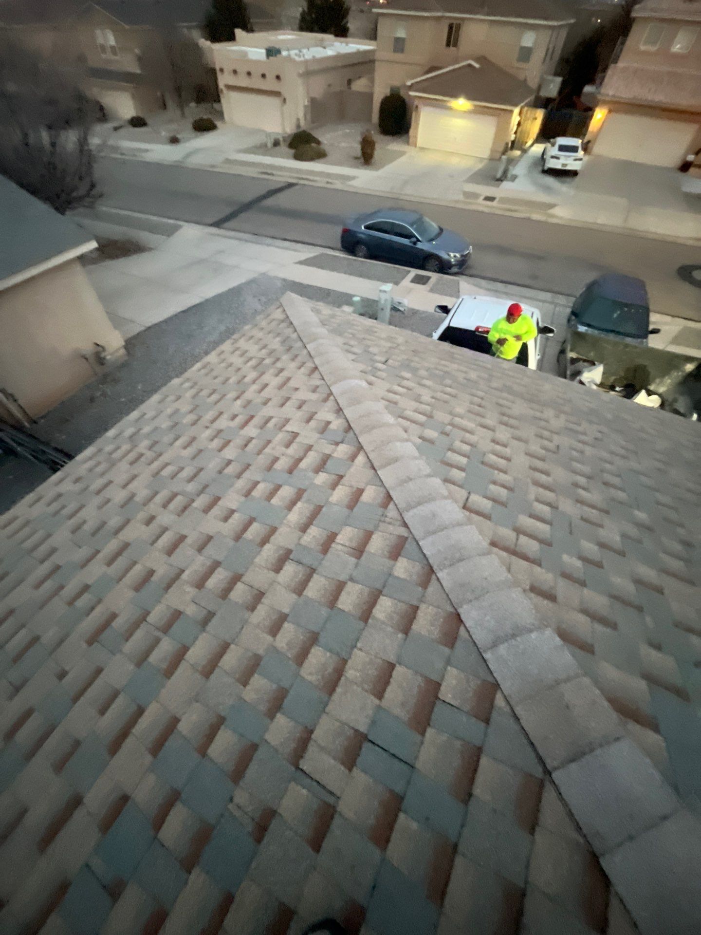 Autumn Blend Shingles by Reimagine Roofing