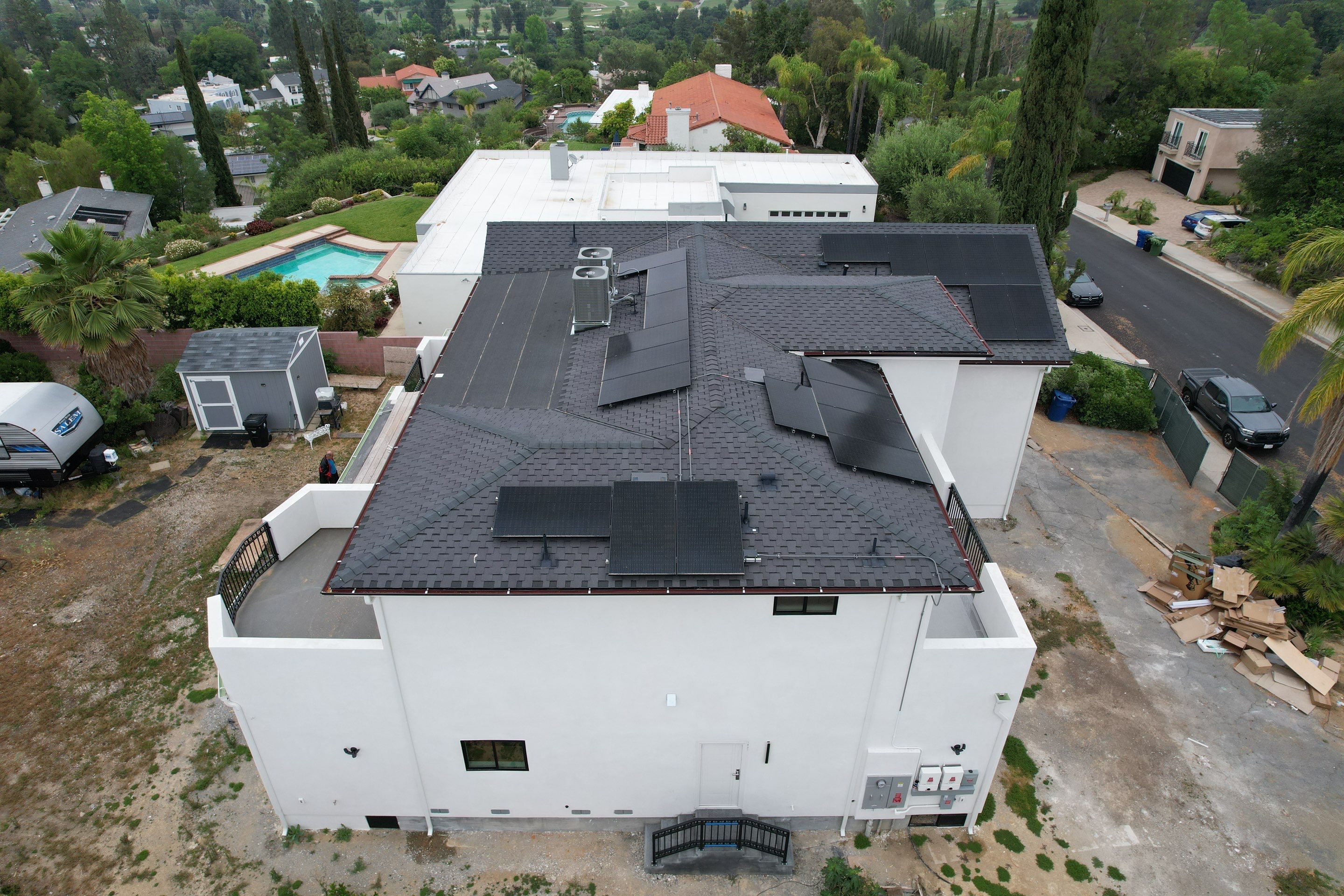 Pasadero Project by Green Ladder Roofing Company