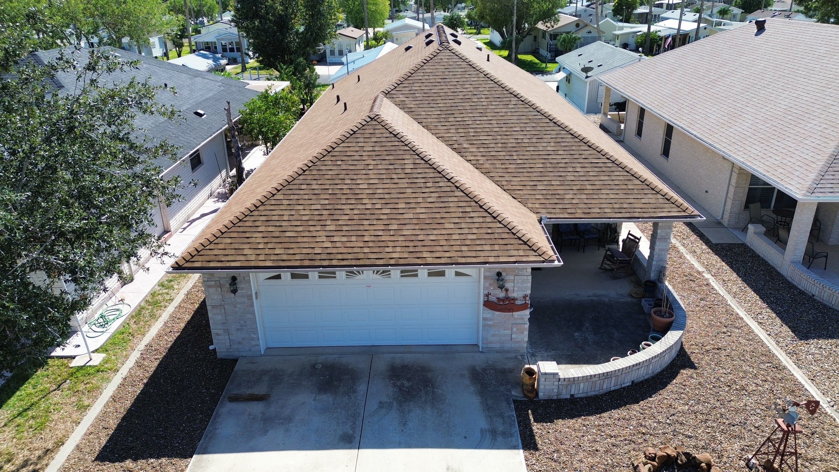 Mission Roof Project by Bison Roofing  
