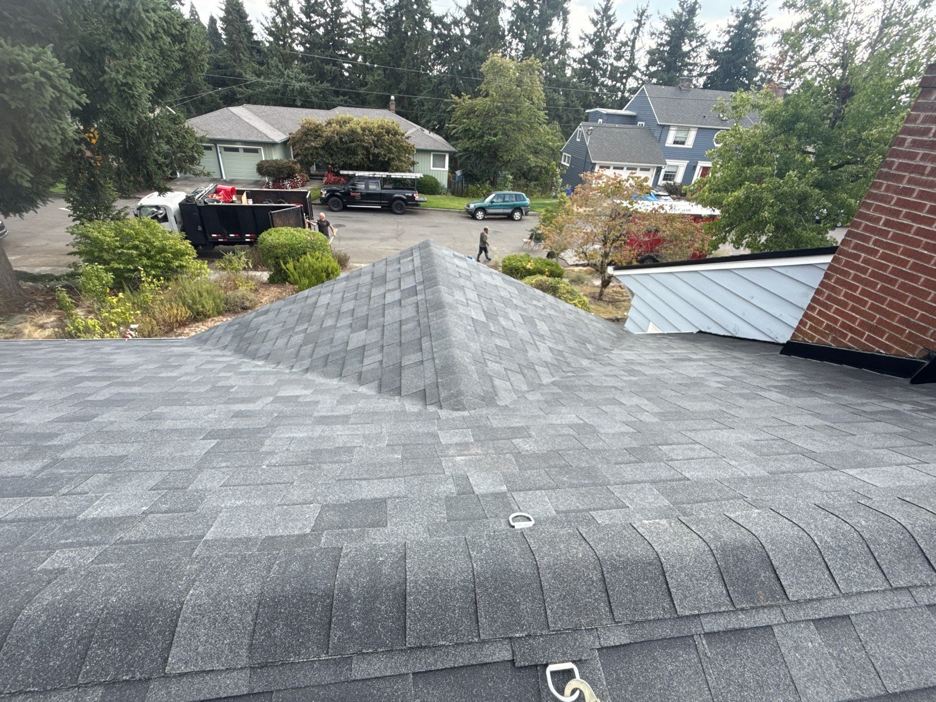 Project in Portland by Tom Leach Roofing