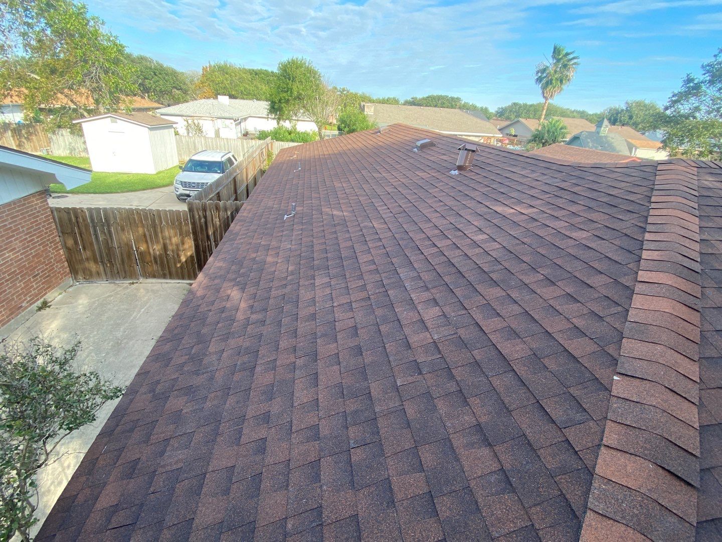Residential Roofing Installation using GAF Natural Shadow by Lighthouse Roofing