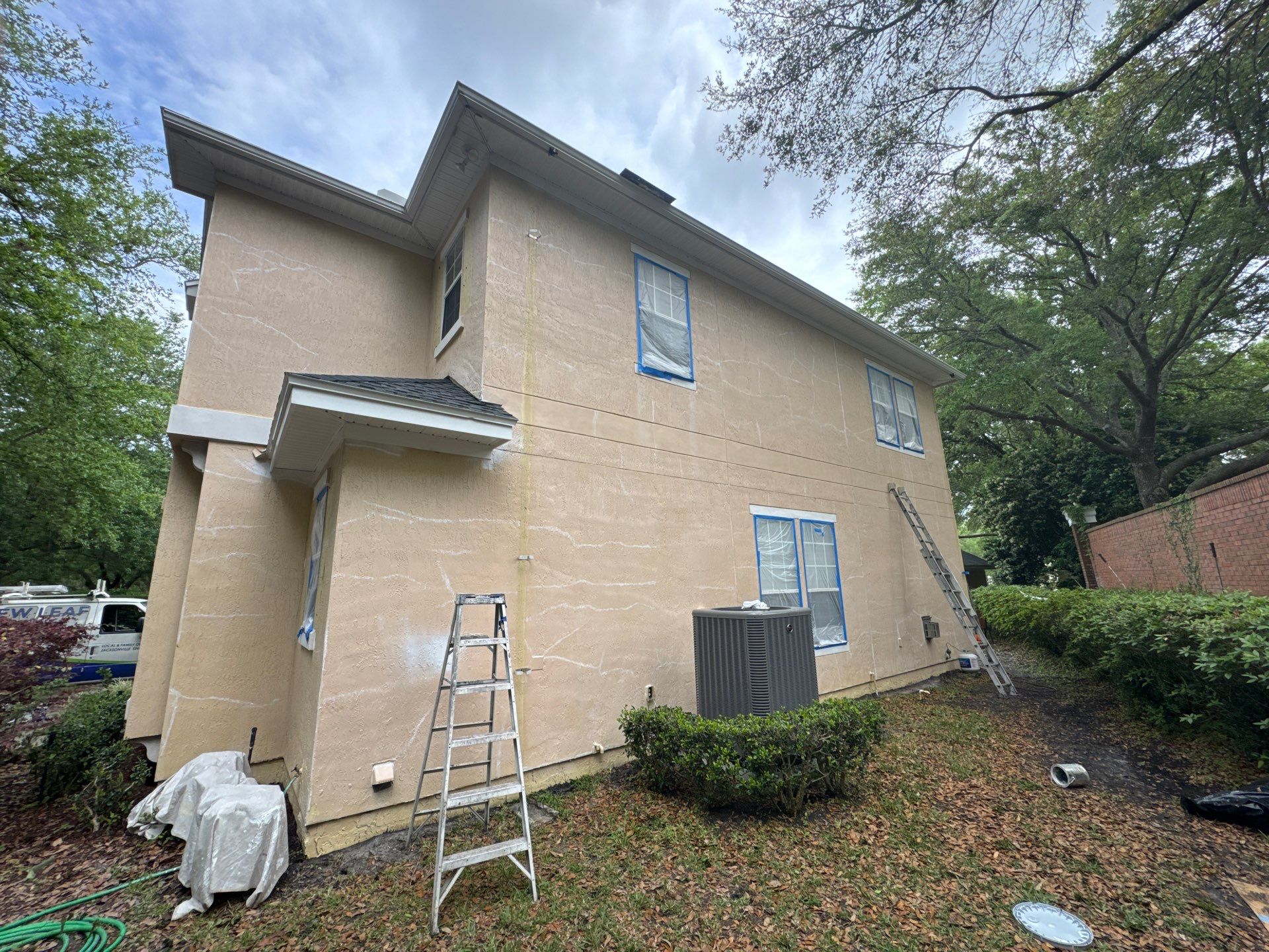 Hampton Park, Jacksonville FL 32256 — Exterior Painting Project by A New Leaf Painting, LLC