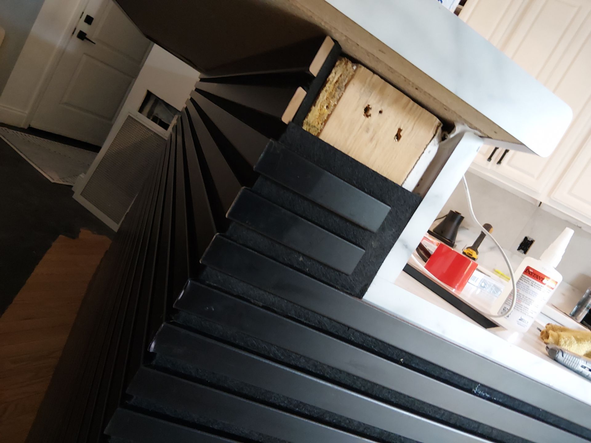 Kitchen Refresh and Hardwood Floor Restoration in Clayton by Legendary Services Company LLC.