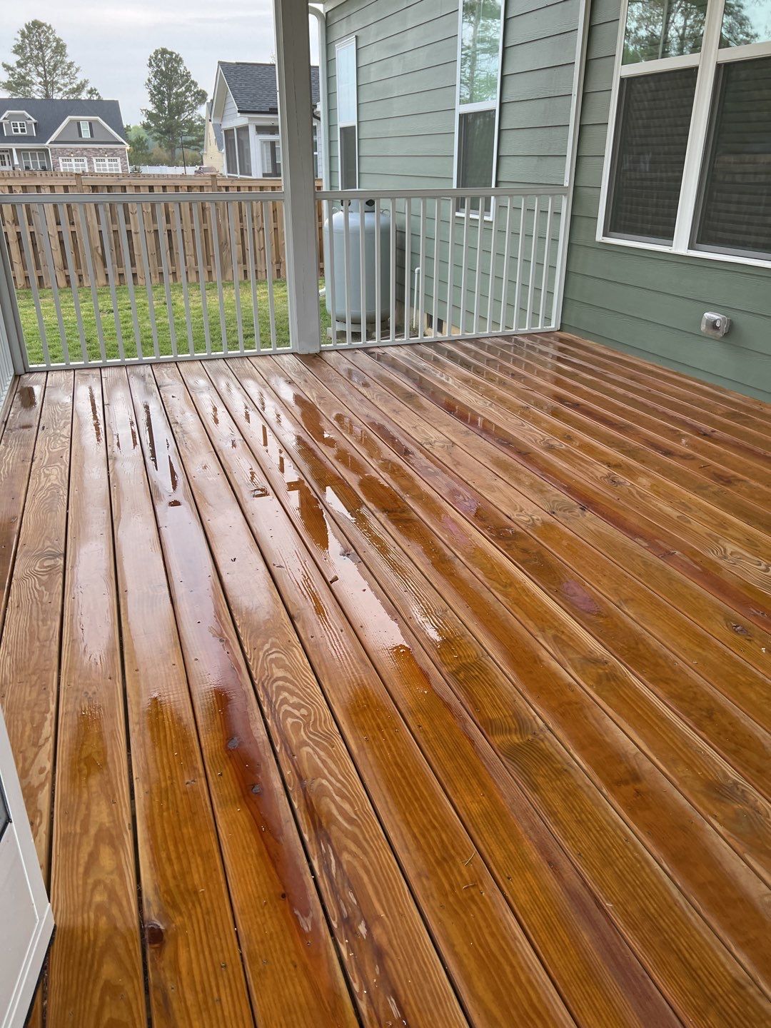 Weathered Deck using Wood Sealant by DuraSeal