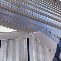 24ga 1.5" Mechanical Seam Dark Bronze  by Total Roofing System The Metal Roof Experts