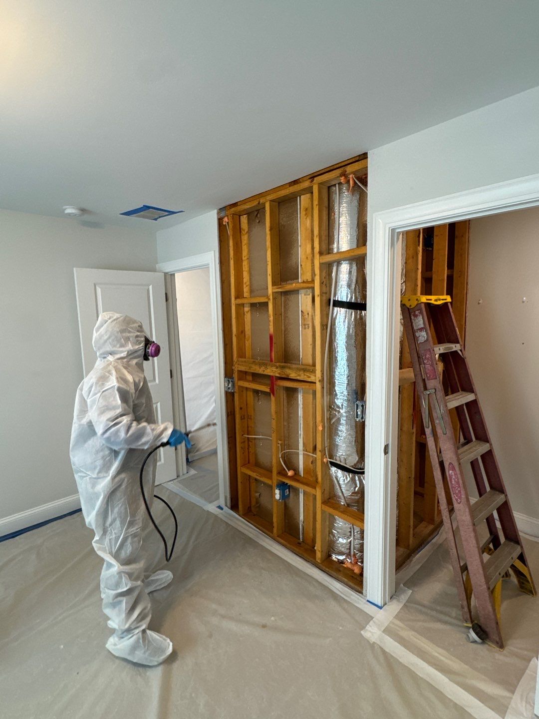 Non acm demolition & mold remediation by EAS Environmental, LLC.