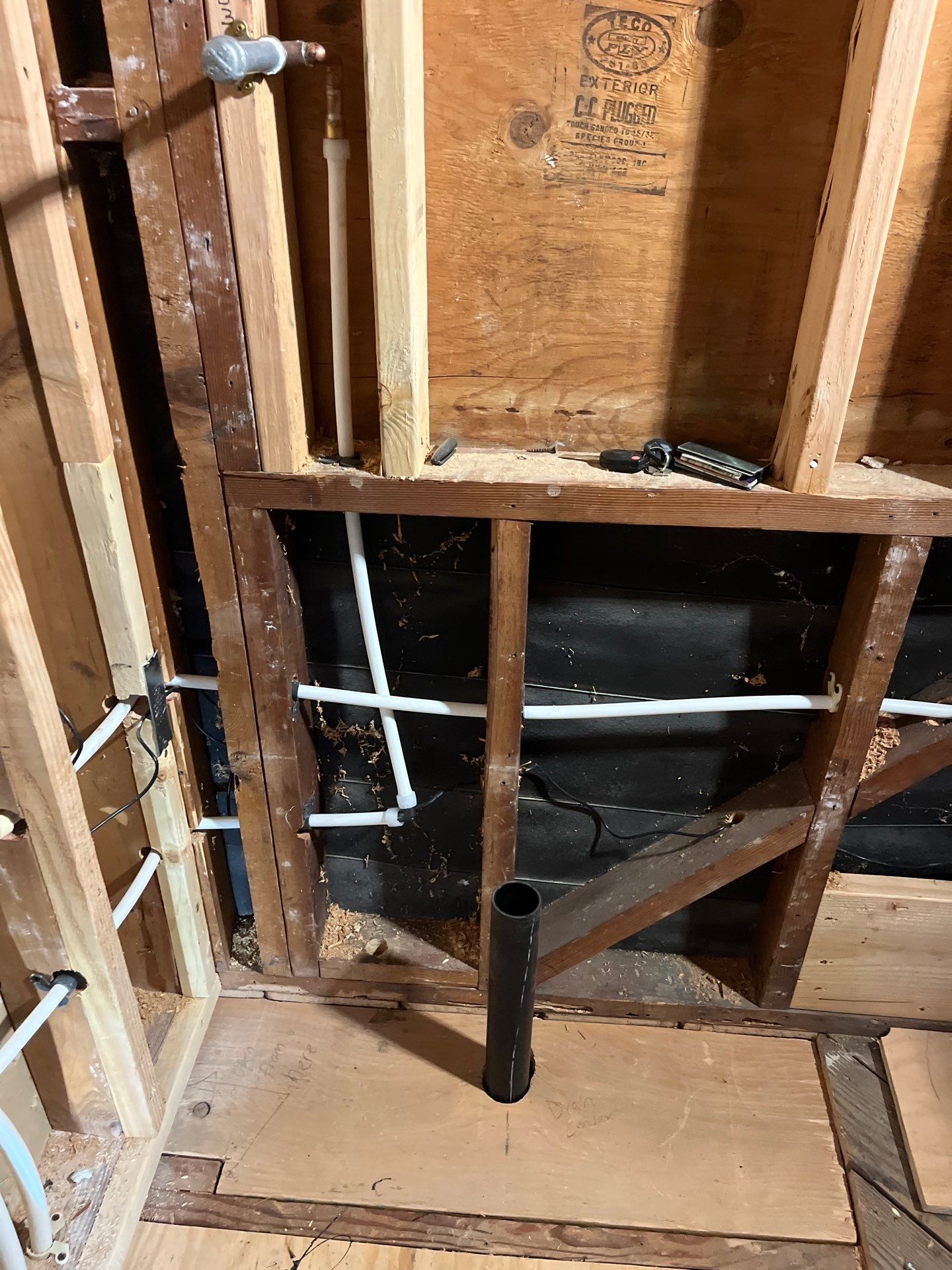 Installing New Piping, Under-Sink Piping, and New Tub with Piping by Us Plumbing