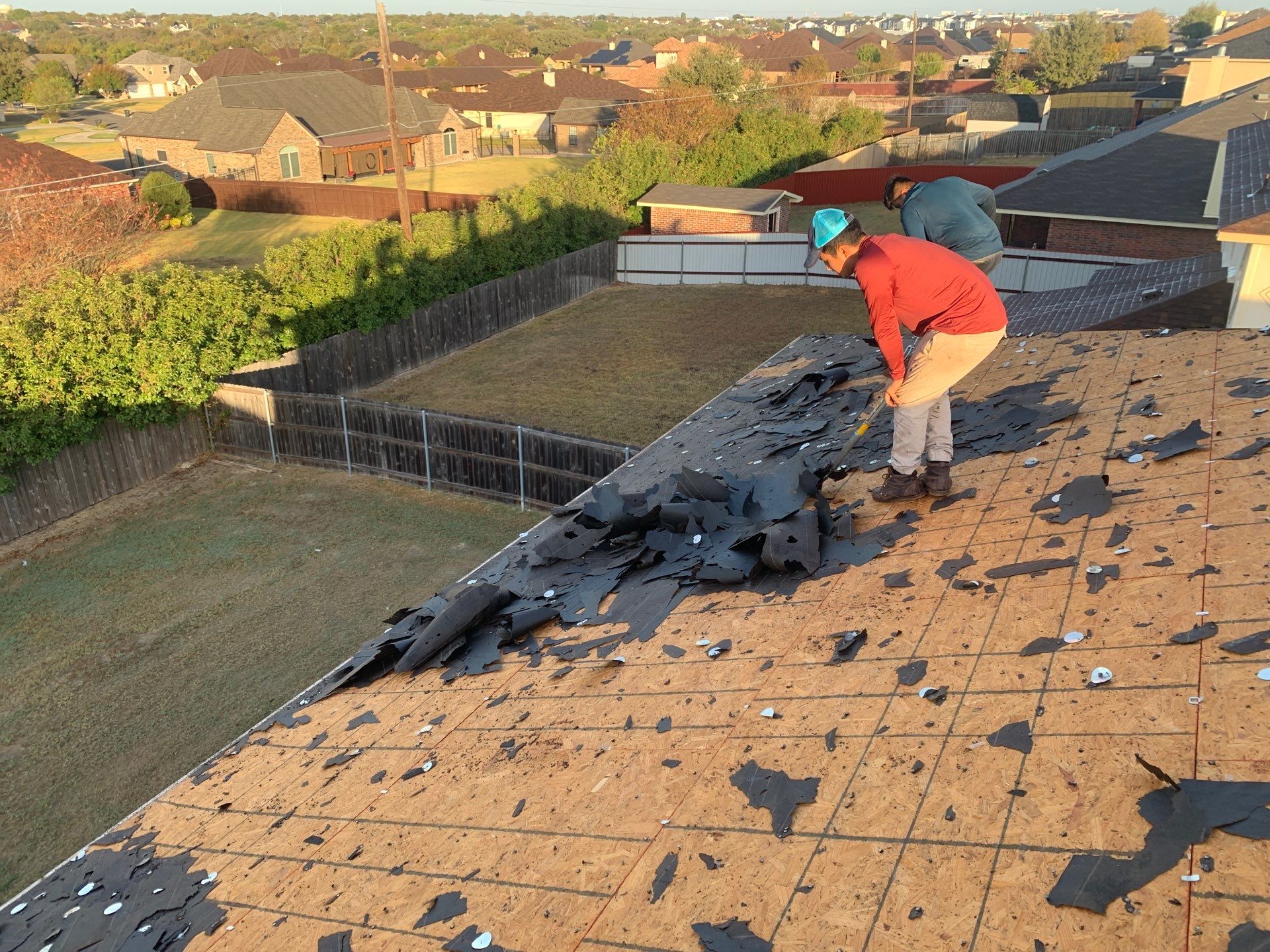 Hail Damage Restoration and Full Roof Replacement in Killeen by Caliber Restoration LLC