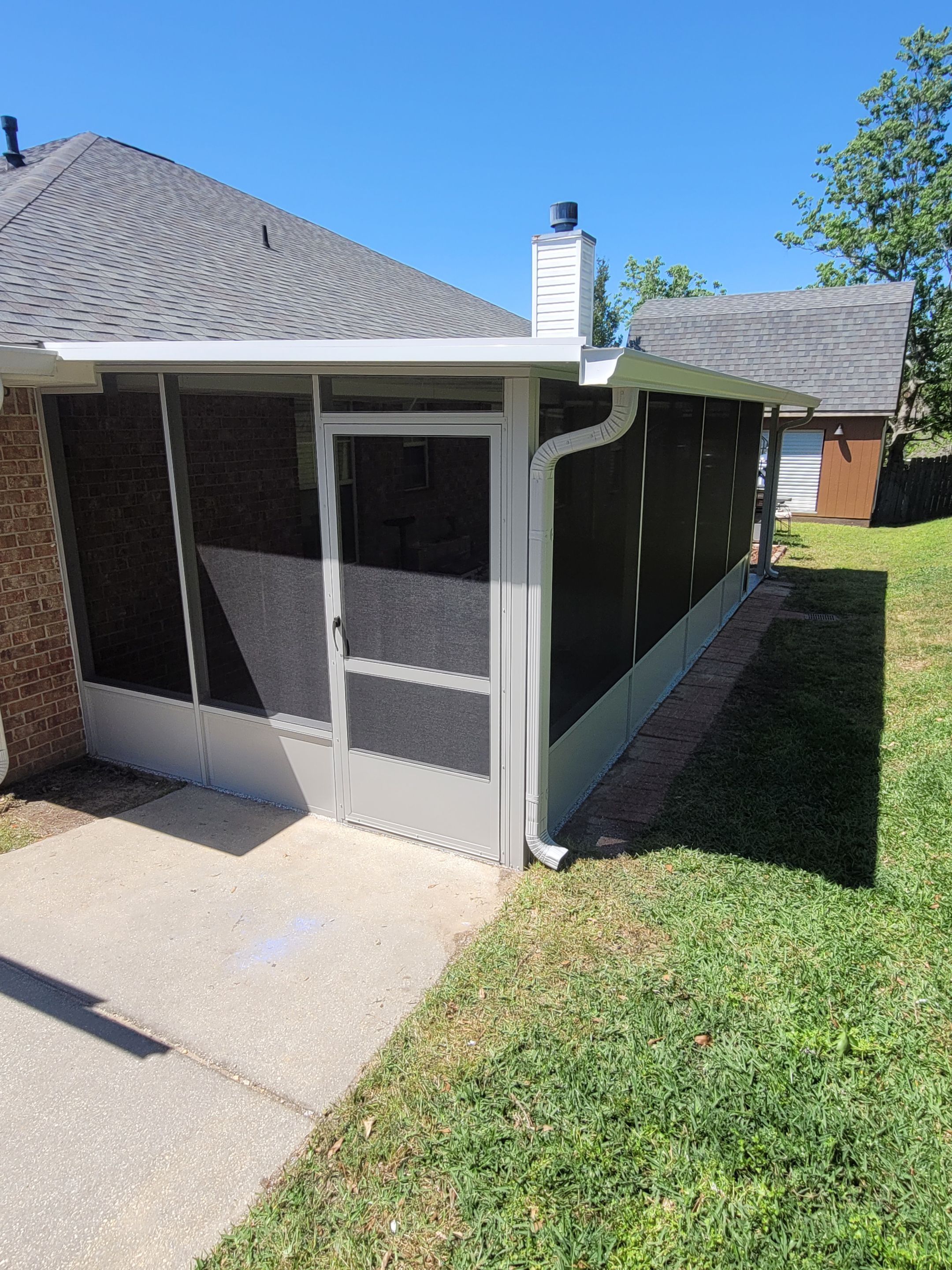 Screen Room + Patio Cover in Cantonment by Titan Sunrooms