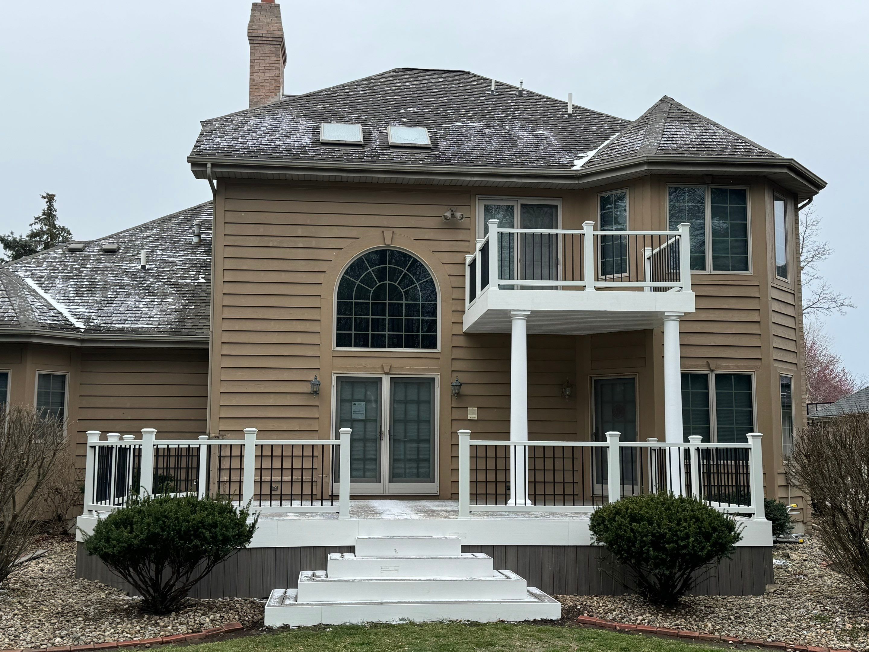 Deck Installation using Trex by INQUSE GENERAL CONTRACTOR