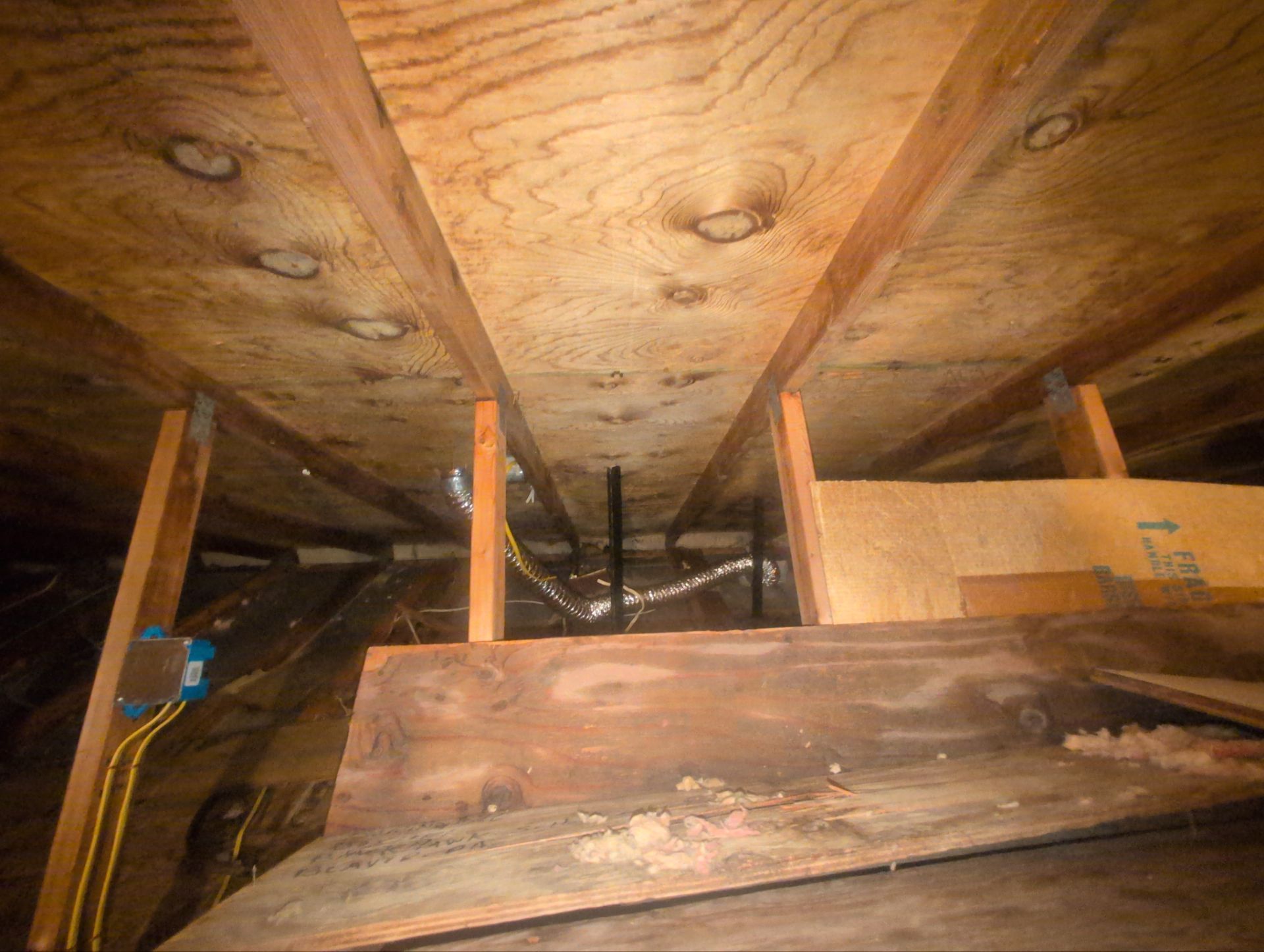 Remediate attic mold and make Corapolis Pa home more comfortable year round. by Home Environment Solutions