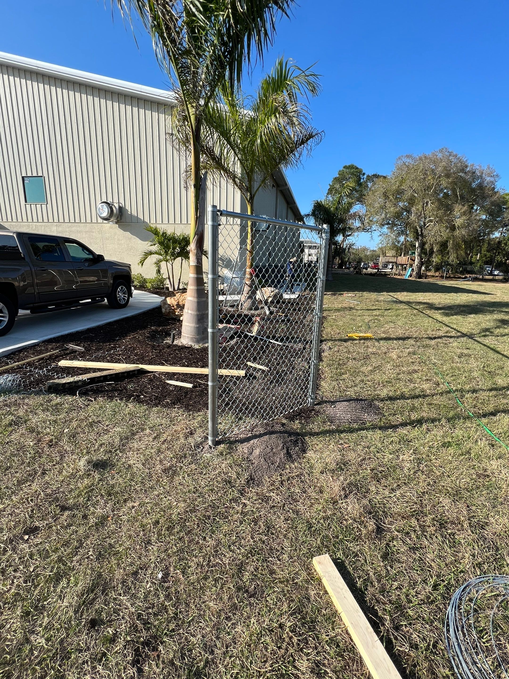 Sarasota, FL 6ft. Tall Commercial Chain-link Fence  by Asap fence and gates, LLC