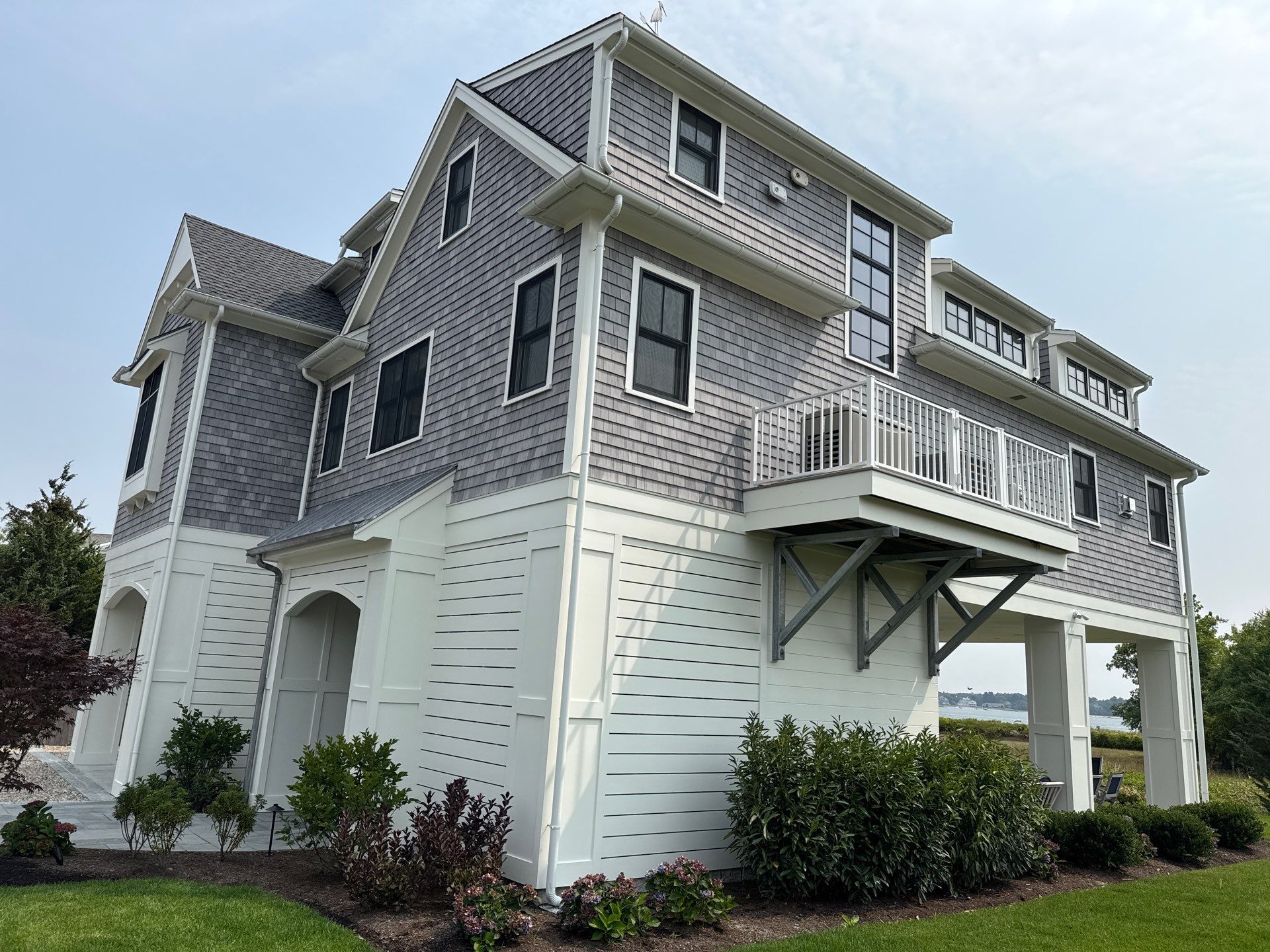 Half Round Gutter Installation in Bourne, MA by Gutter Pro Enterprises