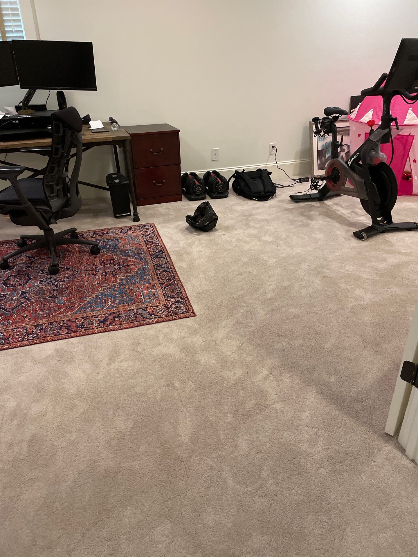 Herringbone and plank tile by Footprints Floors of East Atlanta