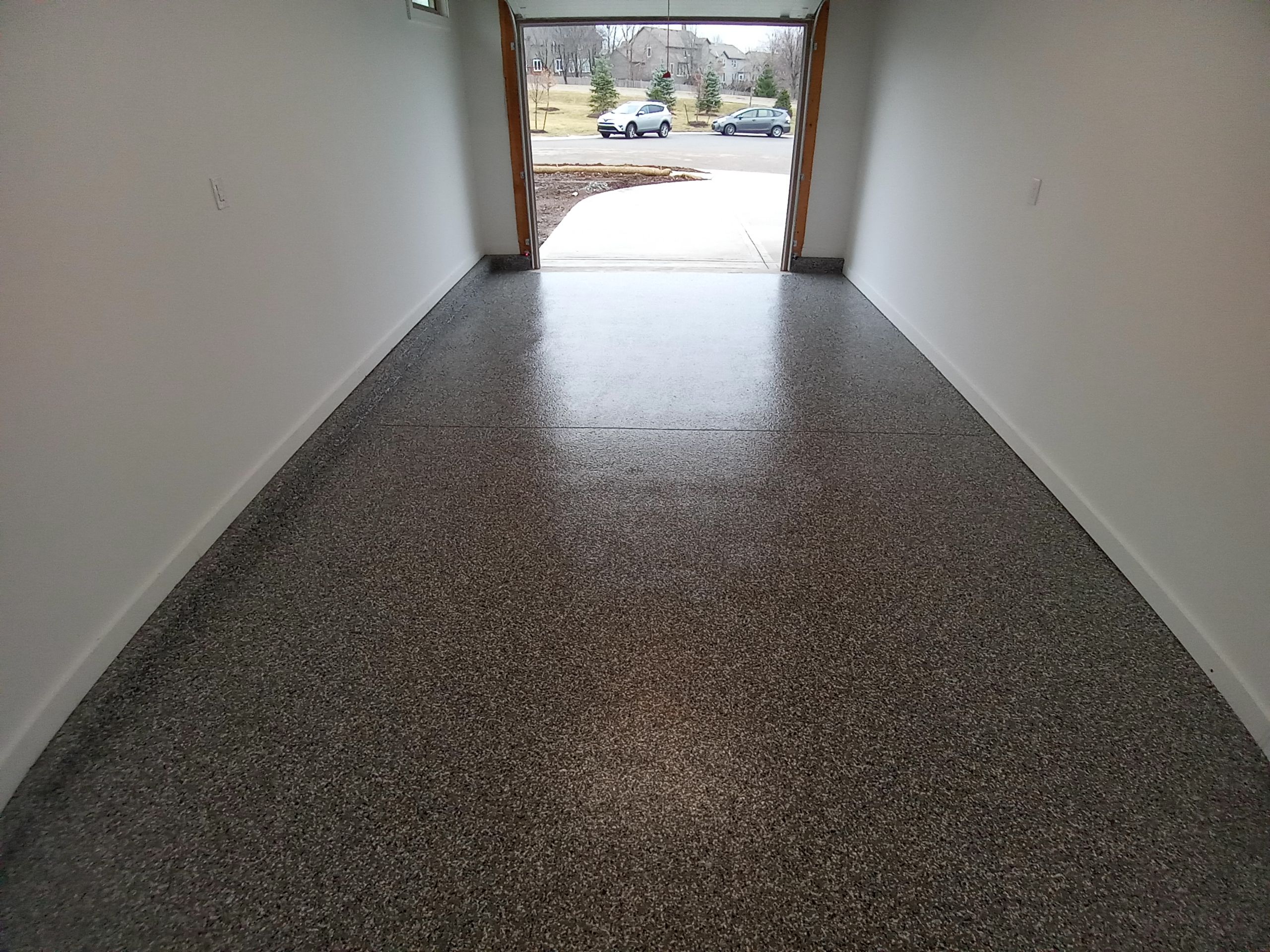 Garage using Smoke by Select Painting, Coatings & Garage Cabinets