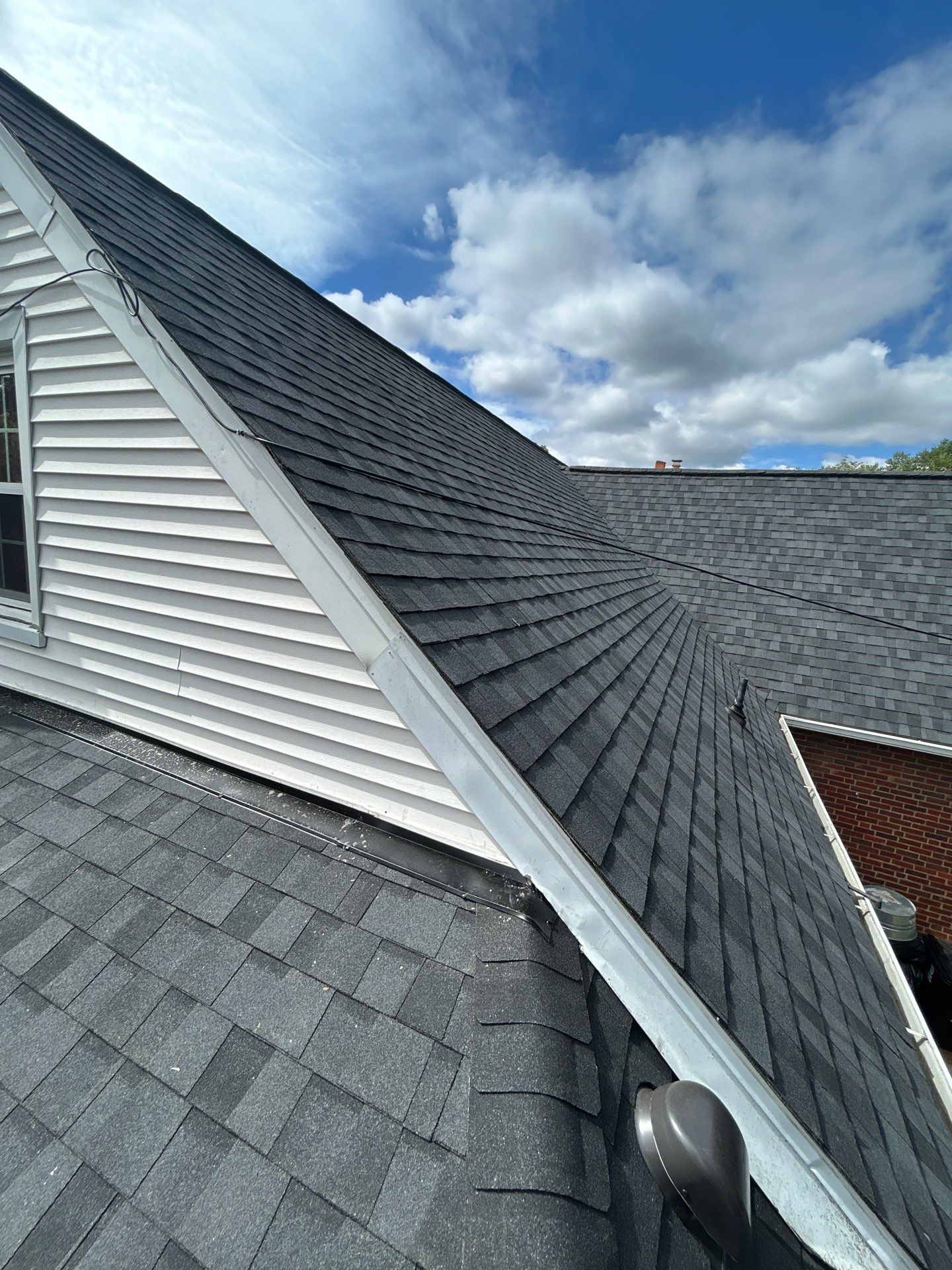 Arlington: Roof Replacement with CertainTeed Landmark Pro Designer Shingles in Max Def Moire Black by RM Banning, Inc.