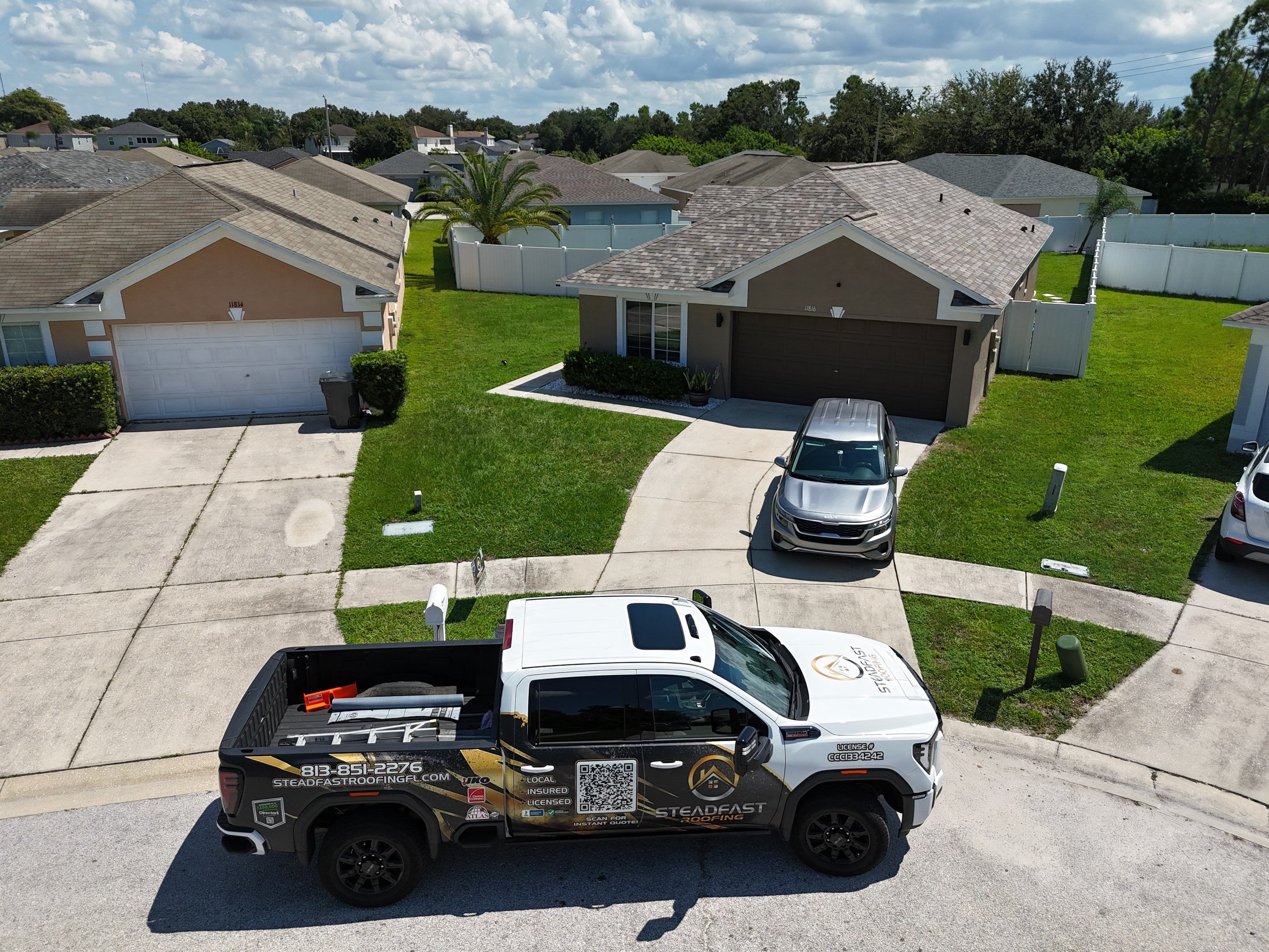 Roof Replacements in Riverview FL. by Steadfast Roofing 