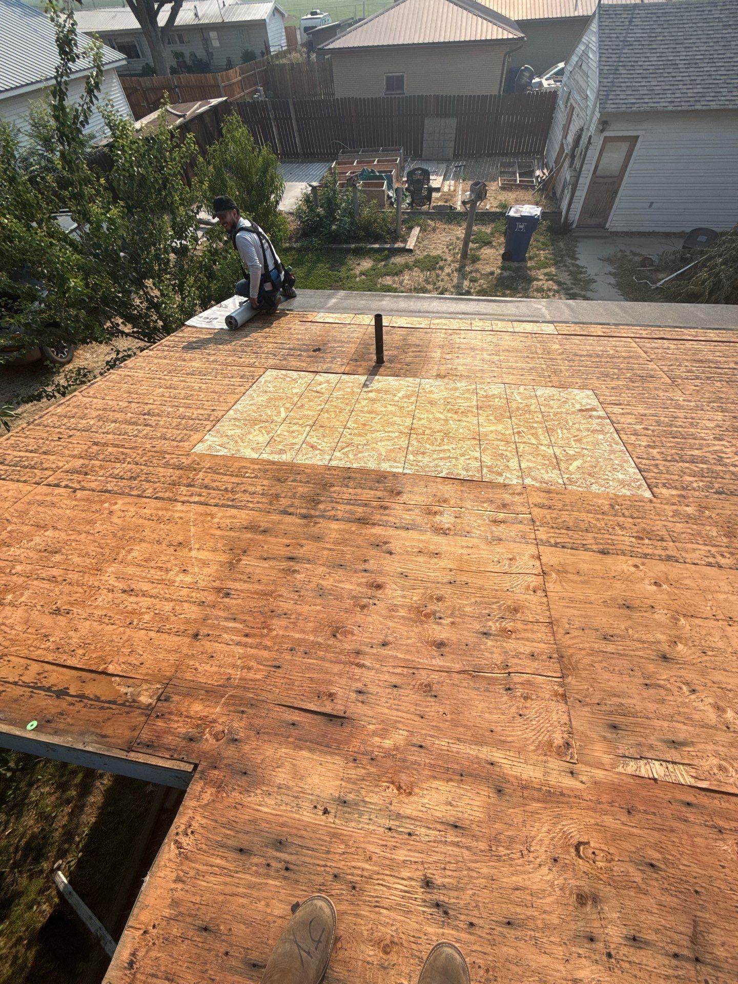 Parma Residential Roof Replacement with Gray Architectural Shingles by Olive Roofing