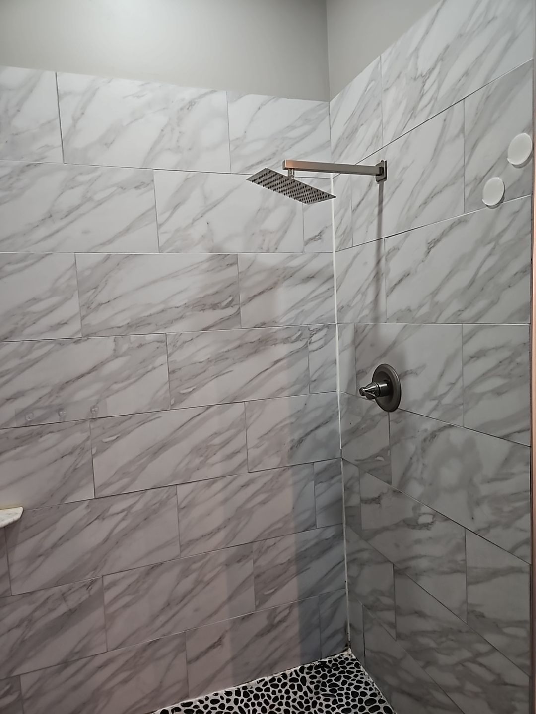 Herringbone Acrylic Shower by The Shower Company