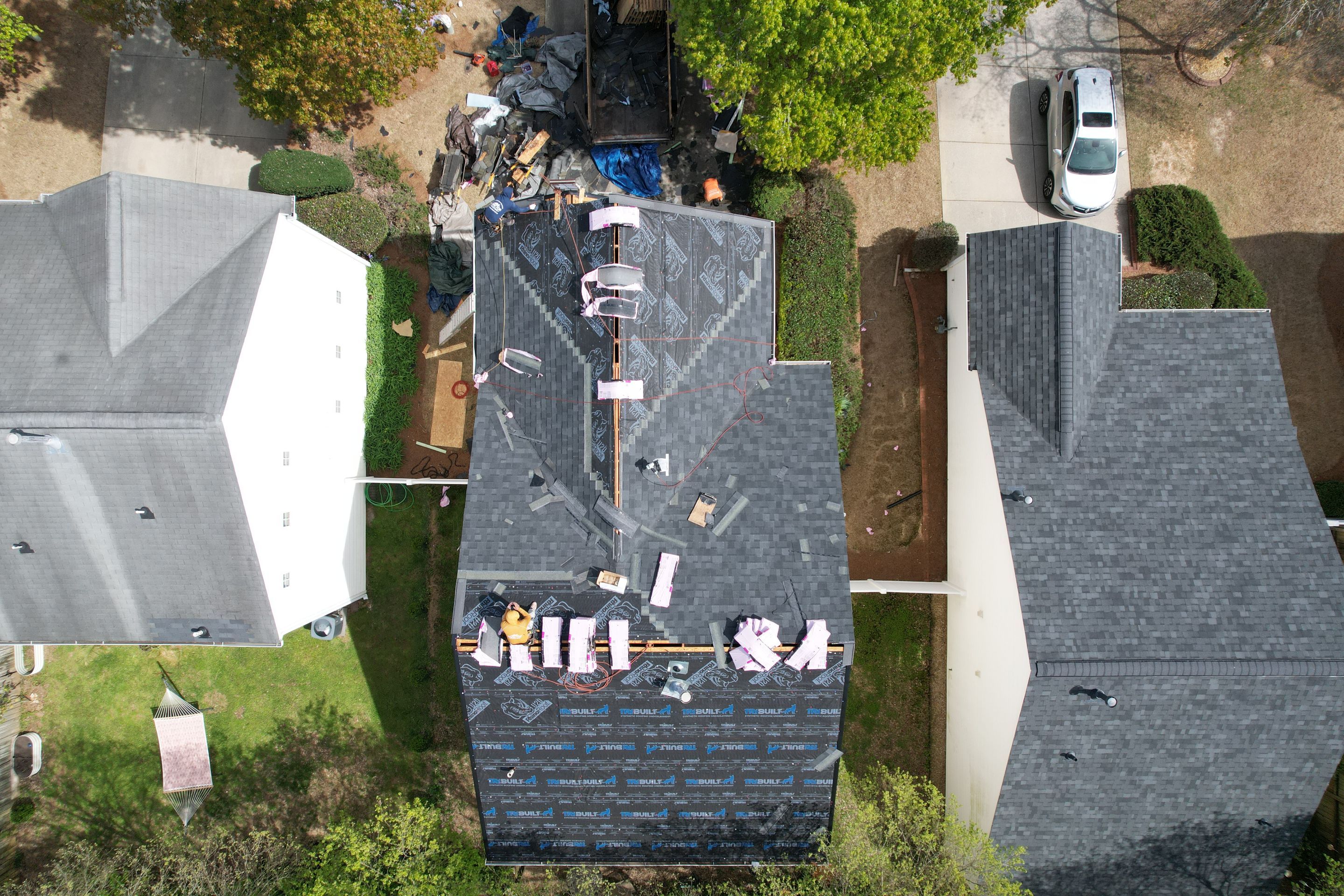 Residential Roofing Installation using Owens Corning by Inspector Roofing and Restoration
