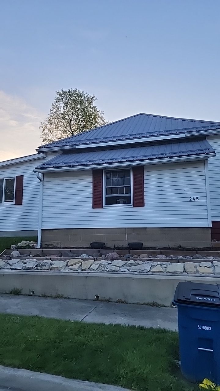 Residential Roofing Installation using Exposed Fastener Metal Roof by 4Ever Metal Roofing