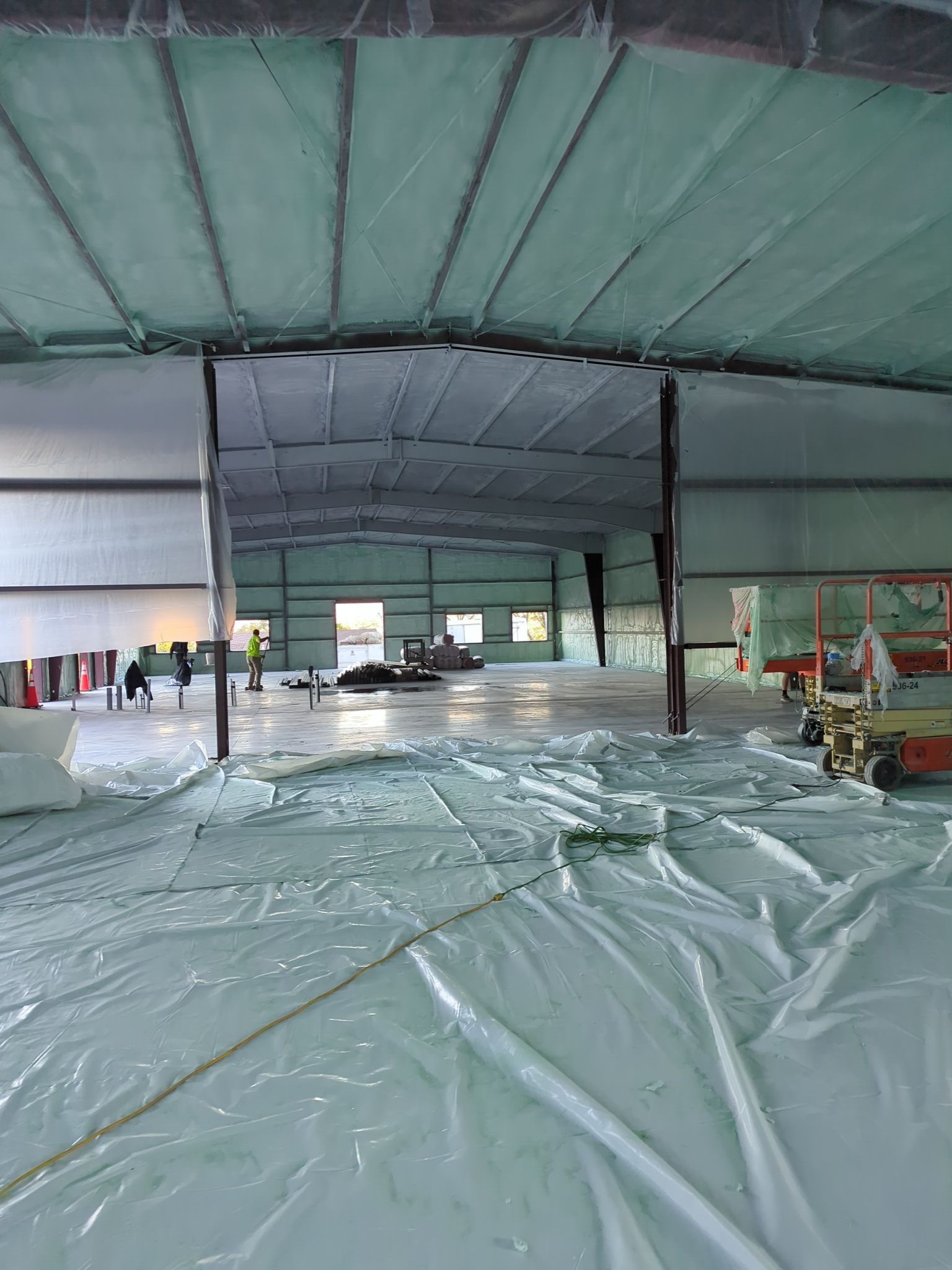 Commercial Building using Closed Cell Spray Foam by NYS Foam & Energy