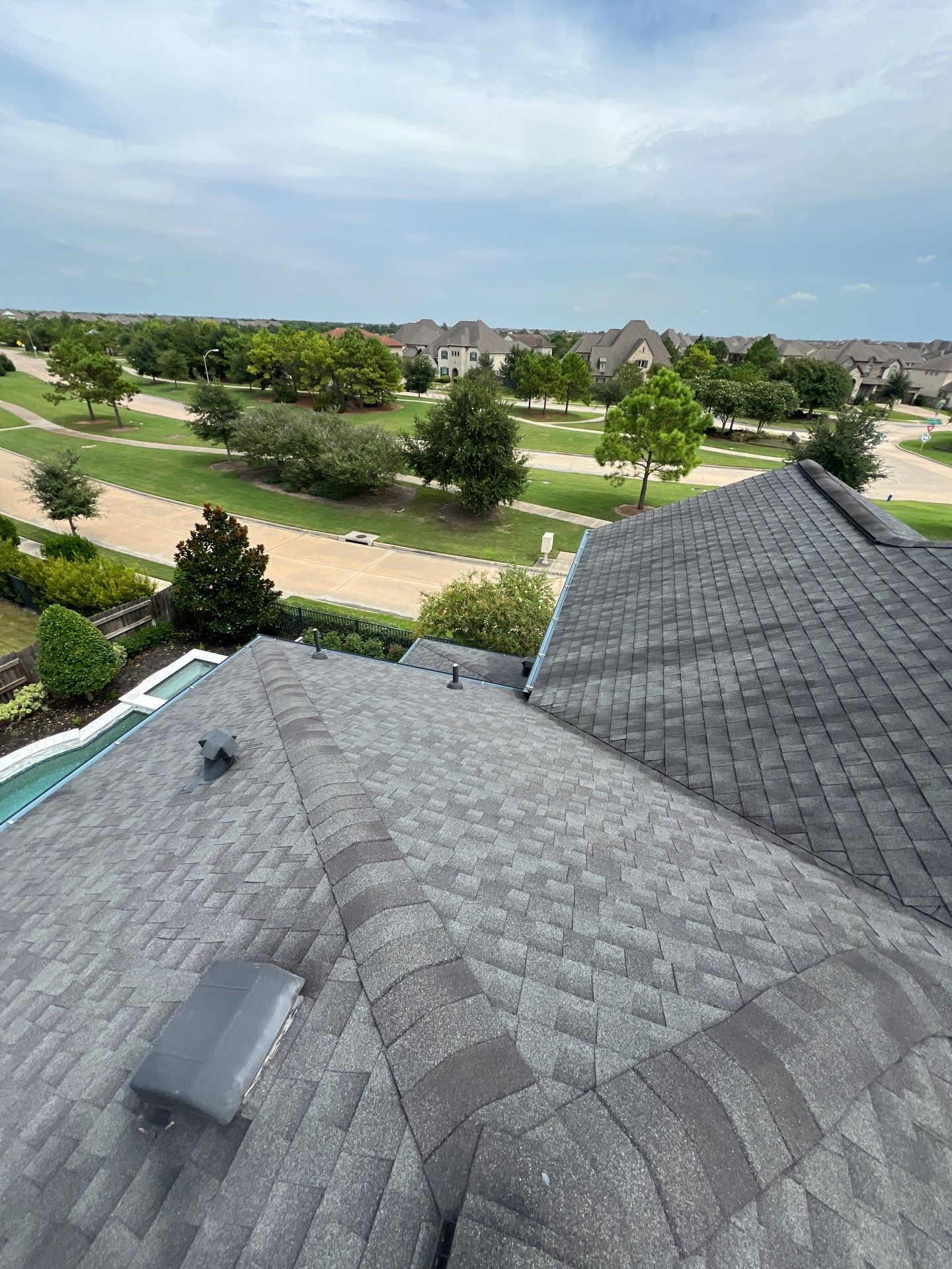 Residential Roofing Repair using Owen's Corning Duration (Lifetime) Shingles by Roof Repair Services LLC