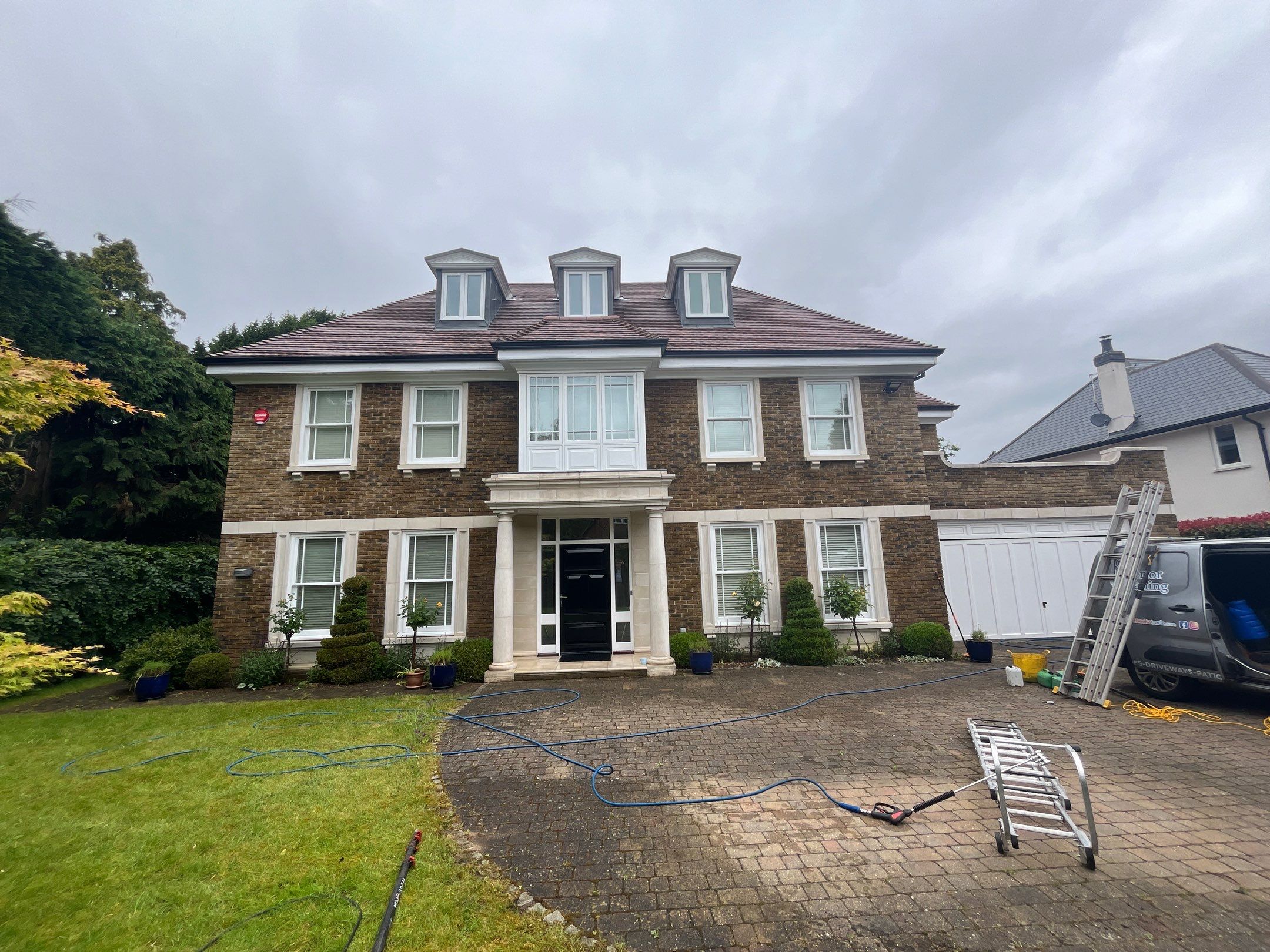 Roof Clean  - Moss Removal - Gutter Clean using Honda 15lpm Low Pressure Washing Machine by Ges Exterior Cleaning ltd