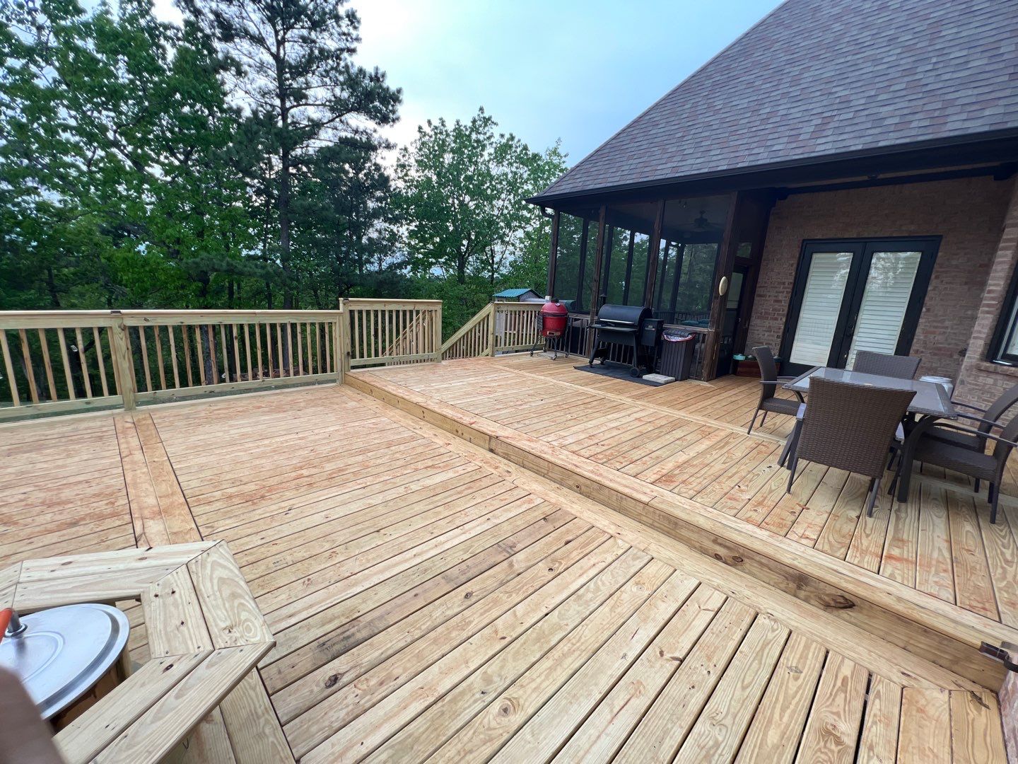 Scout Ridge - Deck Installation  by Pillar and Pine