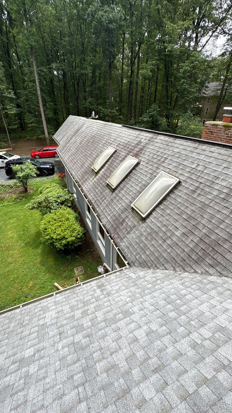 Re-Roof in Glenwood by Potomac Custom Remodeling 