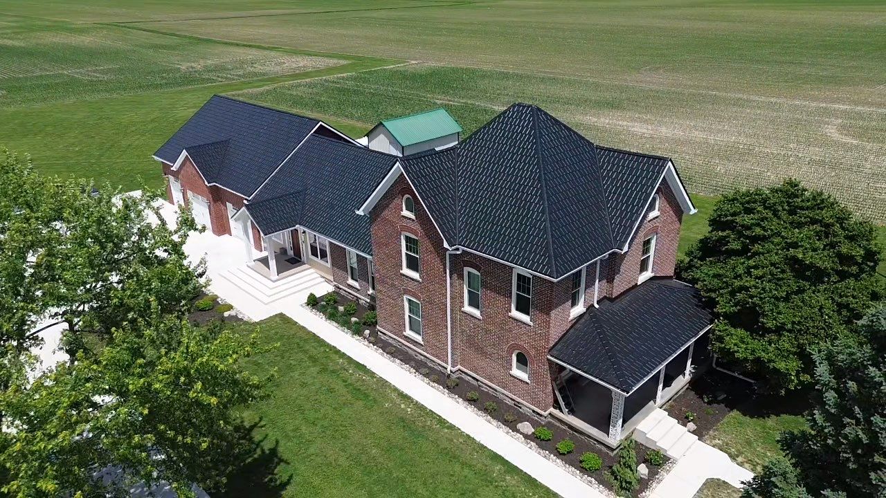 Historic Metal Slate Roof Restoration in Elwood, IN by 4Ever Metal Roofing