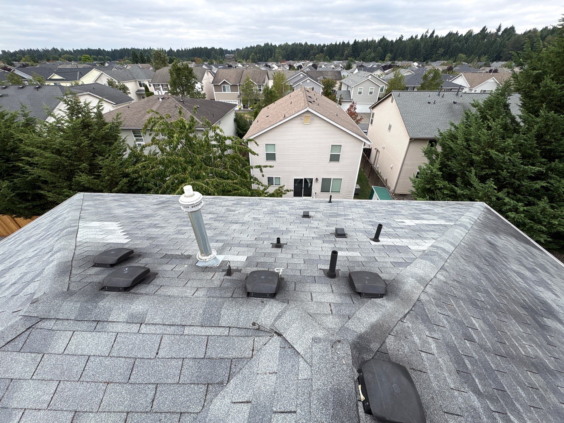 Project in South Hill, WA by Proline Roofing & Restoration LLC