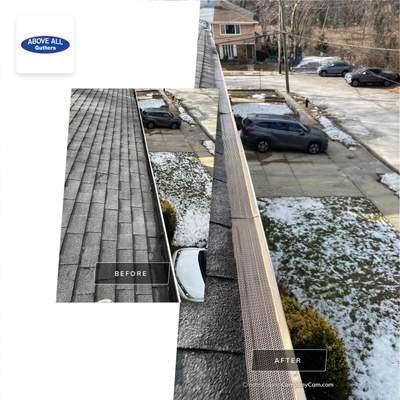 Gutter Screening Installation