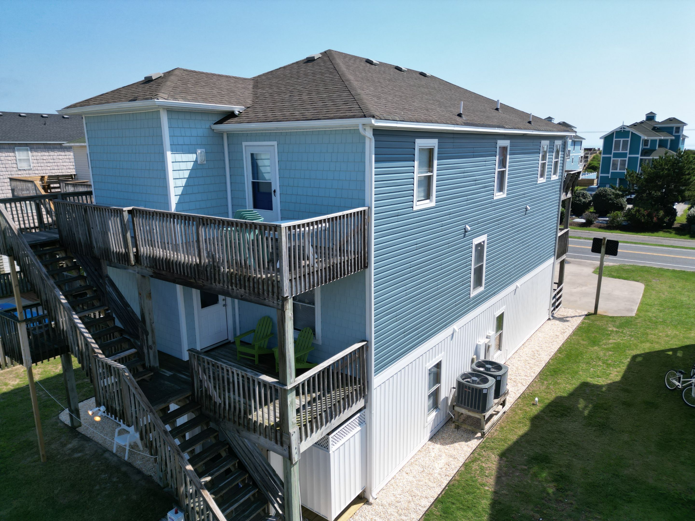 From Bland to Blue by Gallop Roofing & Remodeling, Inc.