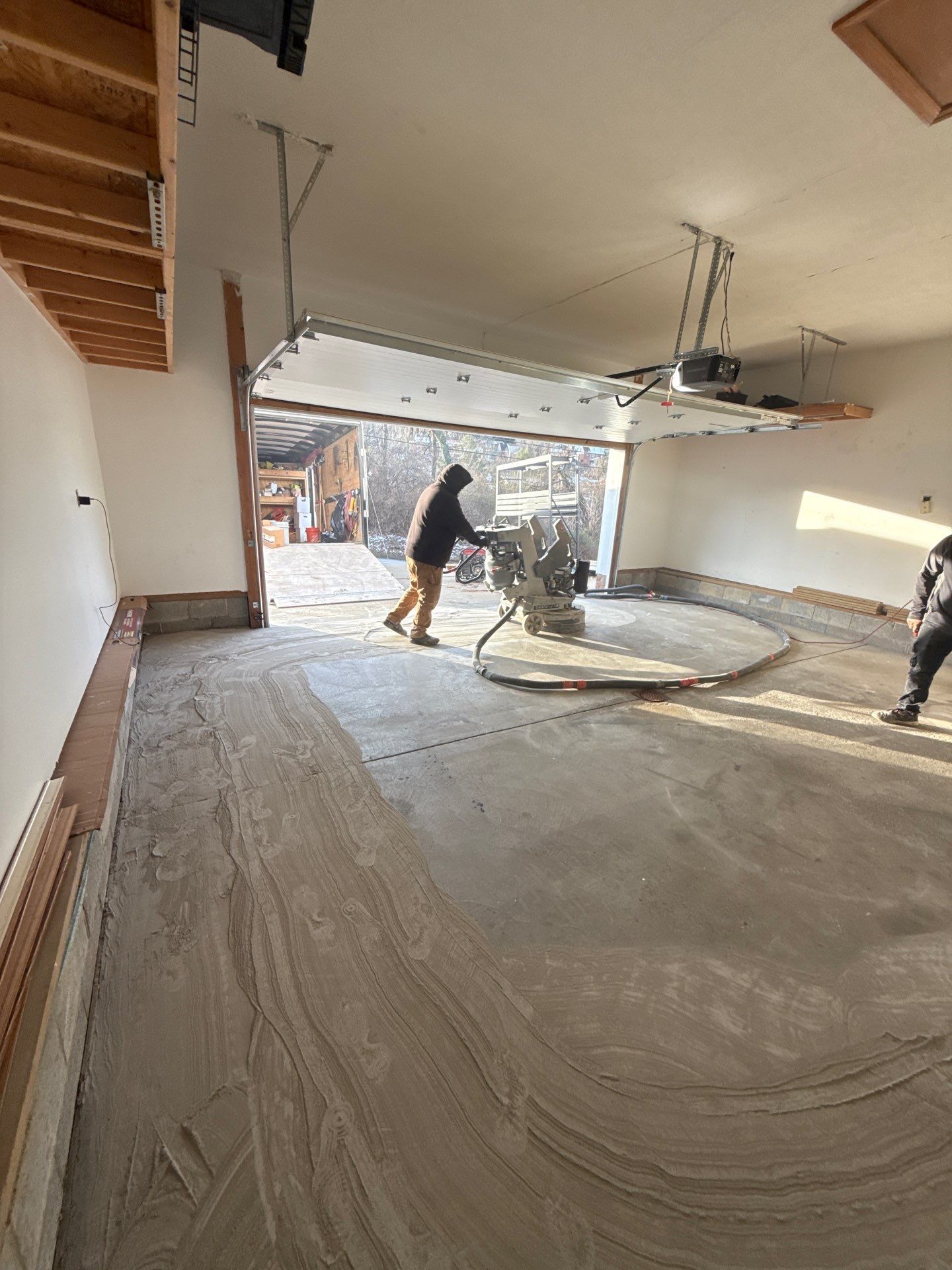 Wombat Garage Project in Pittsburgh by Floors in a Day, Inc