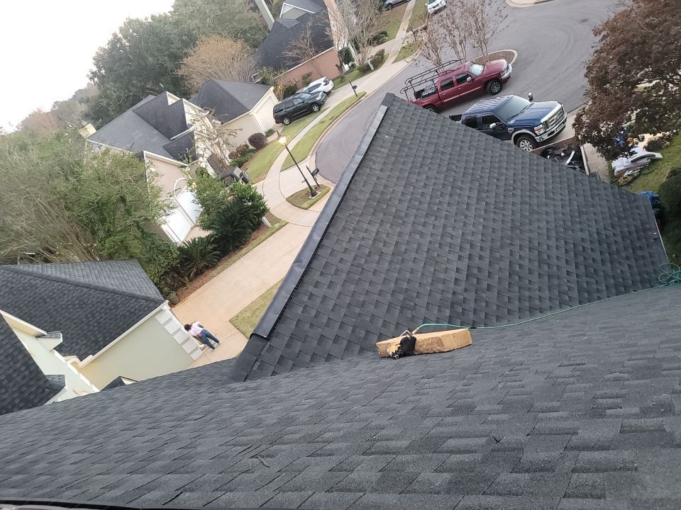Residential Roofing Installation using Roof Replacement by American Roofing & Construction LLC