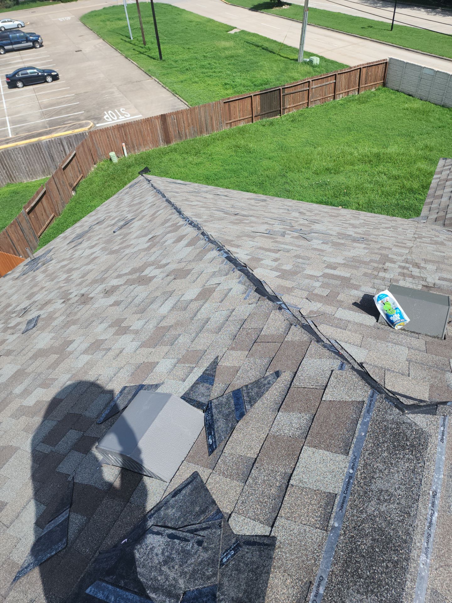 Residential Roofing Repair using Owen's Corning Duration (Lifetime) Shingles by Roof Repair Company