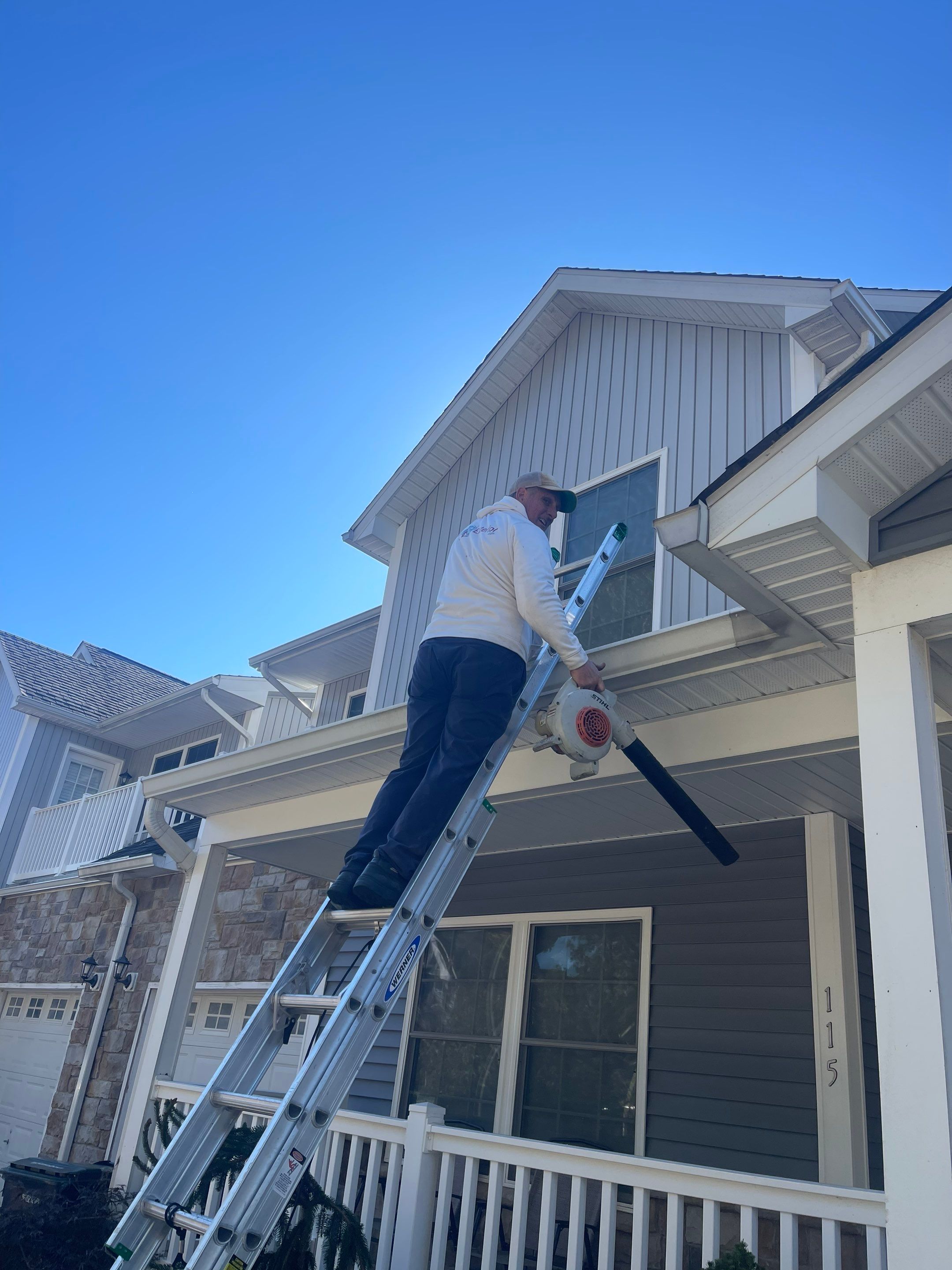 Commercial Gutter Cleaning by SJ Exterior