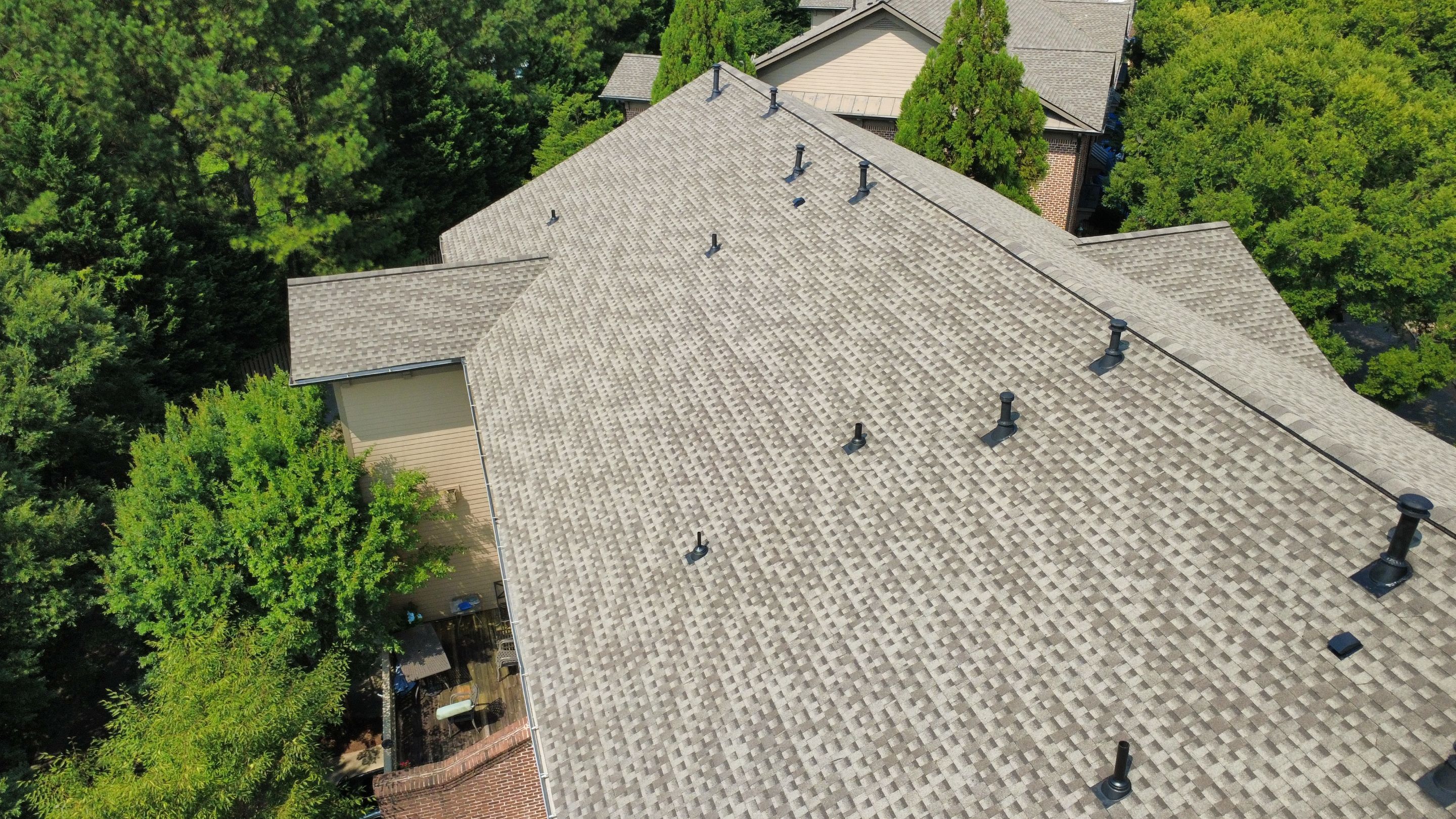 Roswell, GA Roof Replacement GAF Timberline Weathered Wood by Reset Roofing