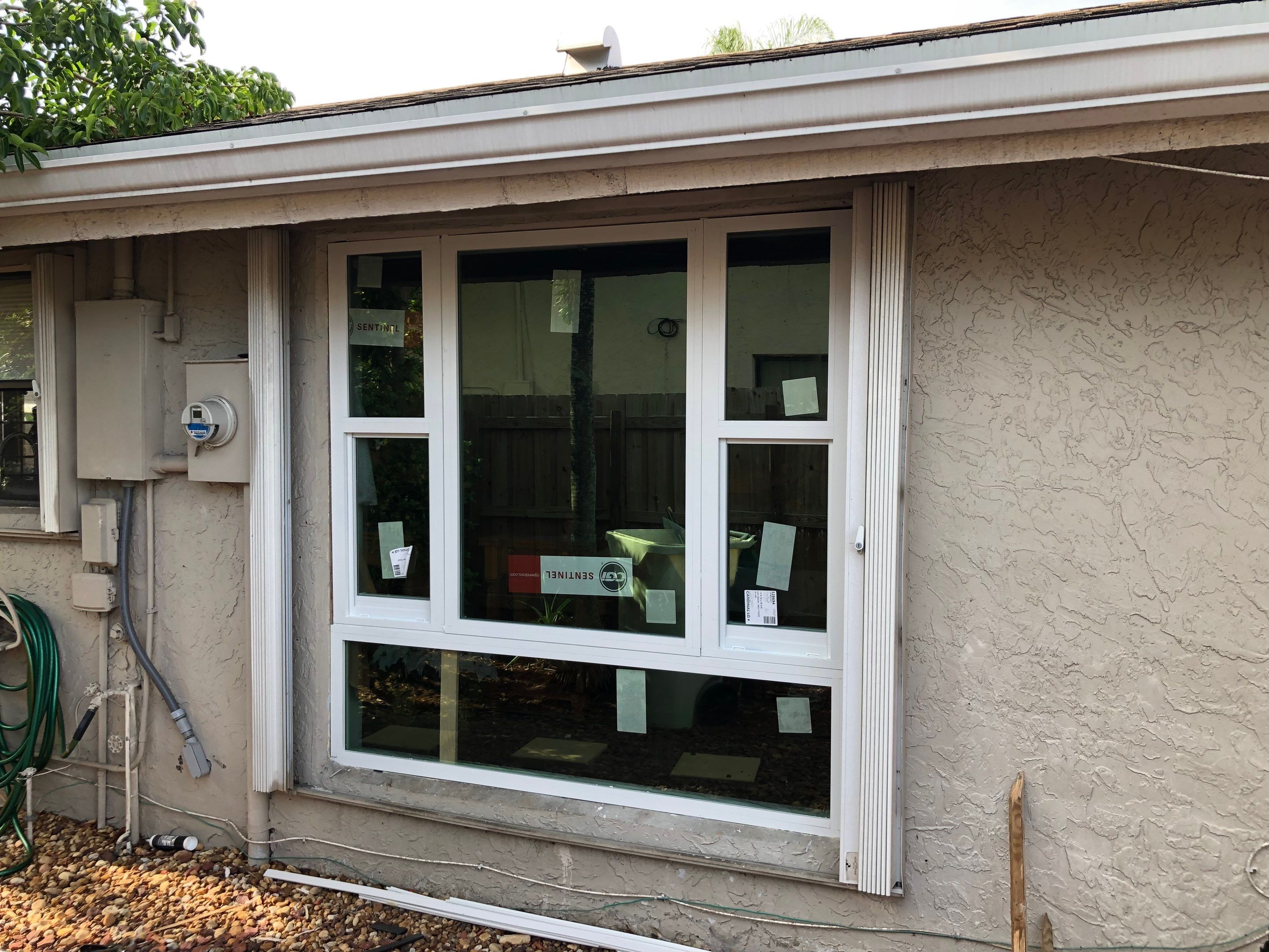 Impact Window Installation & Sliding Glass Door to Window Conversion – Coconut Creek, FL by The Door Doctor of South Florida, Inc.