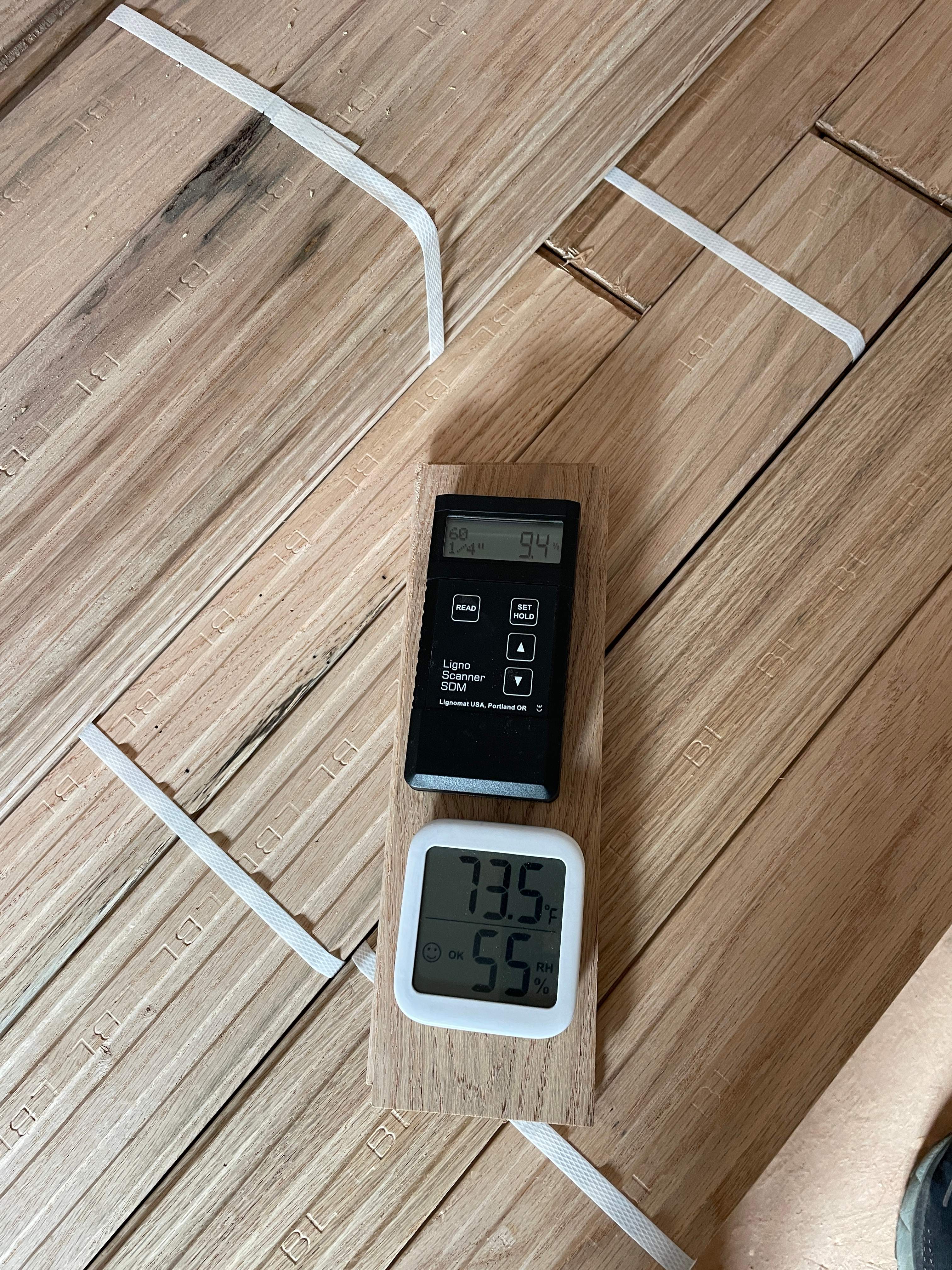 Flooring Installation using Red Oak by Footprints Floors of East Atlanta